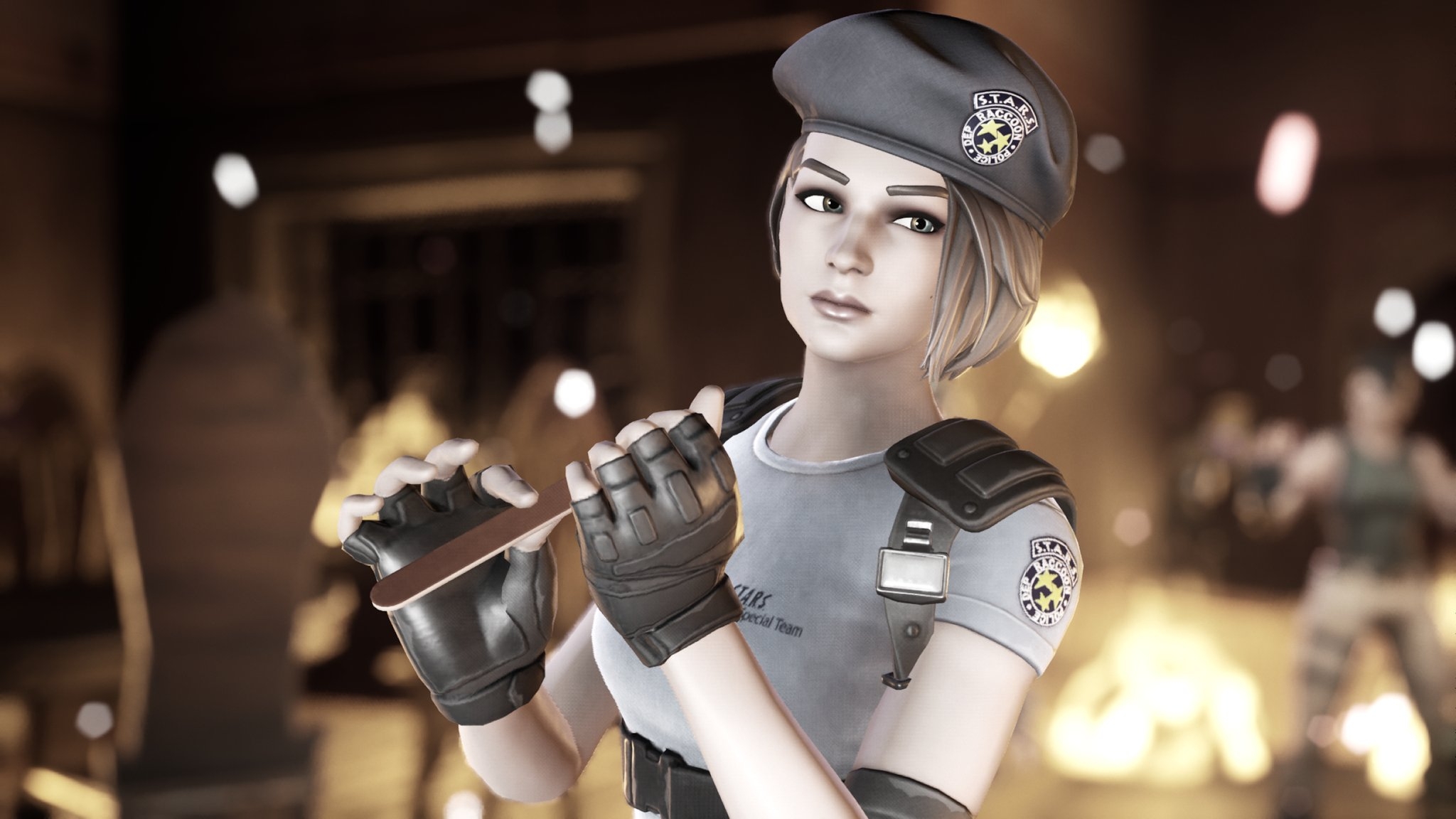 2050x1160 Jill Valentine Fortnite wallpaper, Desktop