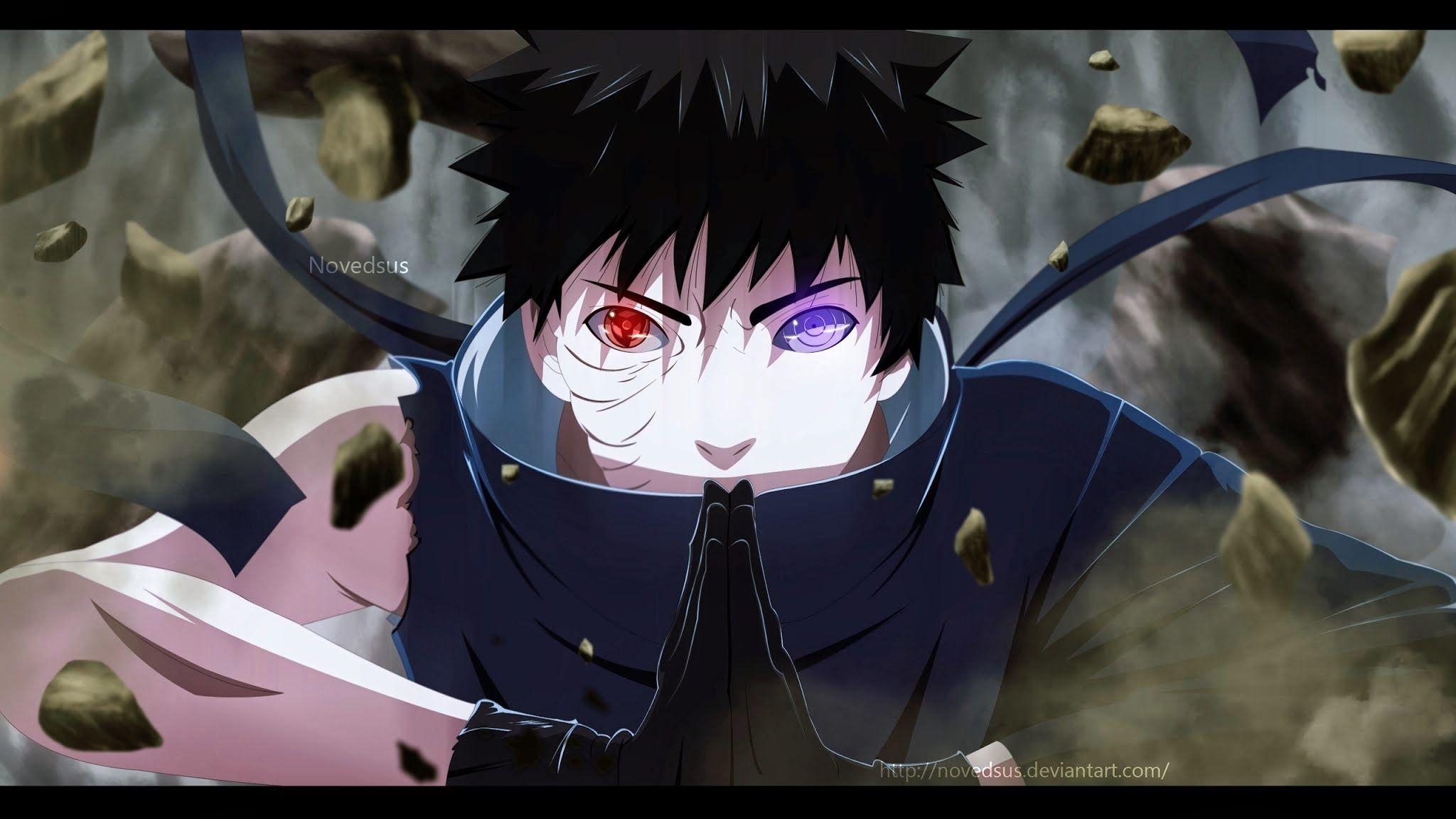 2050x1160 Sharingan Rinnegan Eyes Obito h06 HD Wallpaper, Desktop