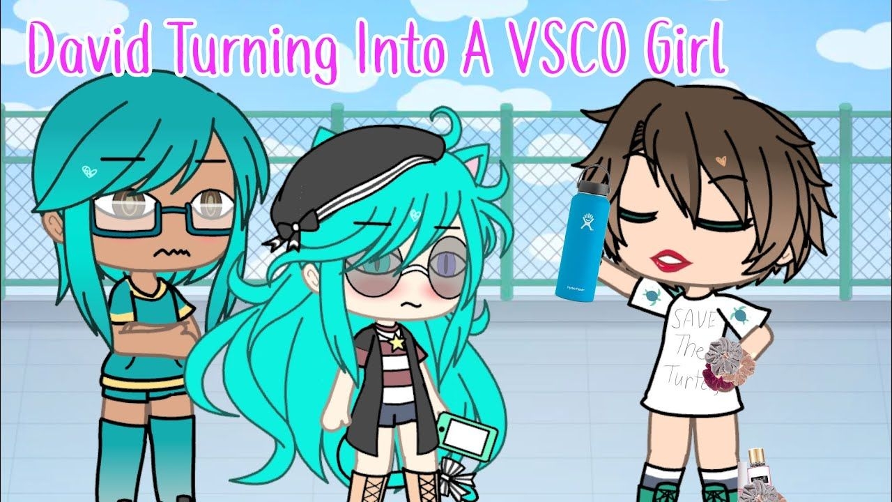 1280x720 David Turning Into A VSCO Girl// Gacha Life, Desktop