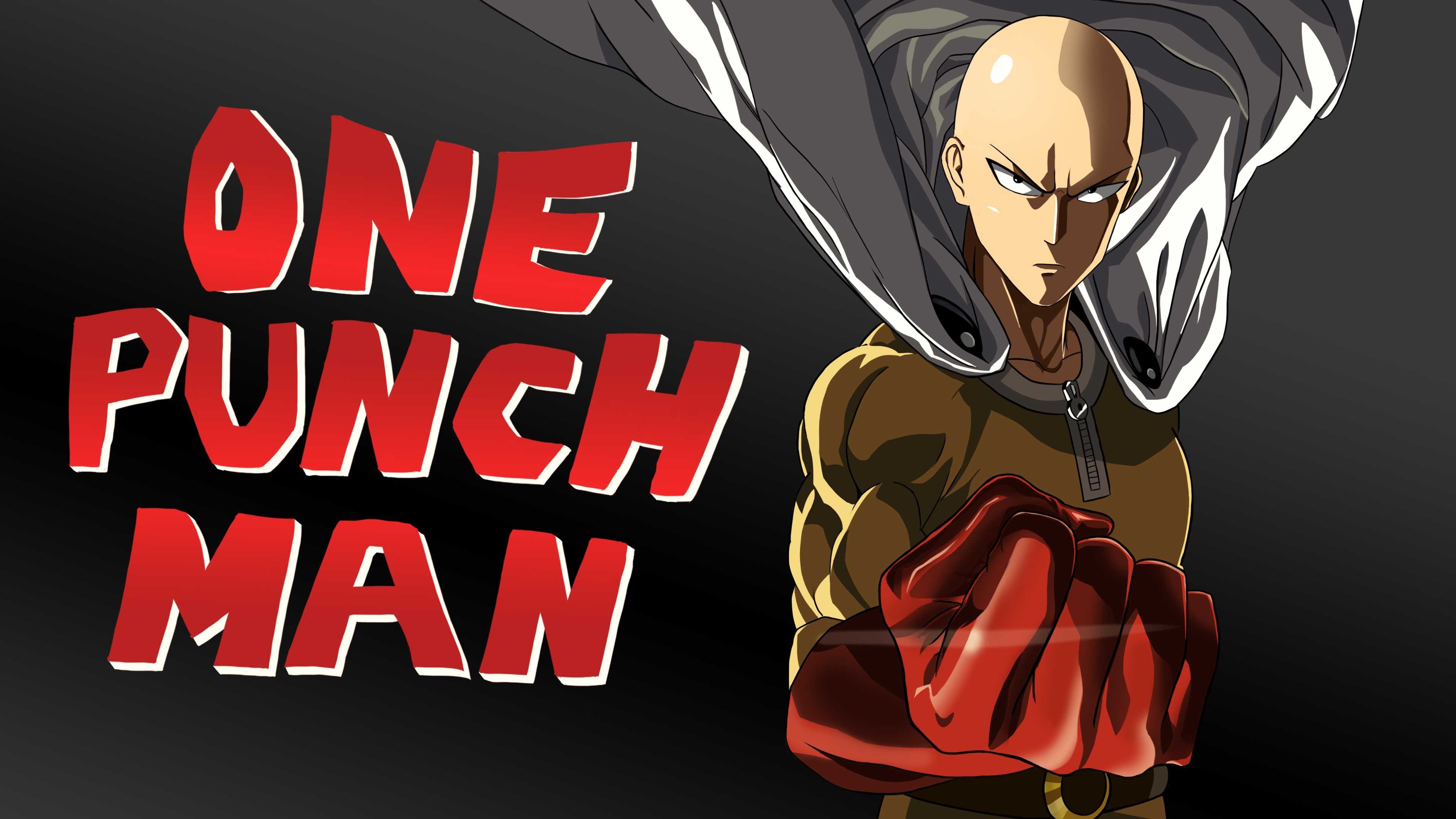 3840x2160 4K One Punch Man Wallpaper Free HD Wallpaper, Desktop