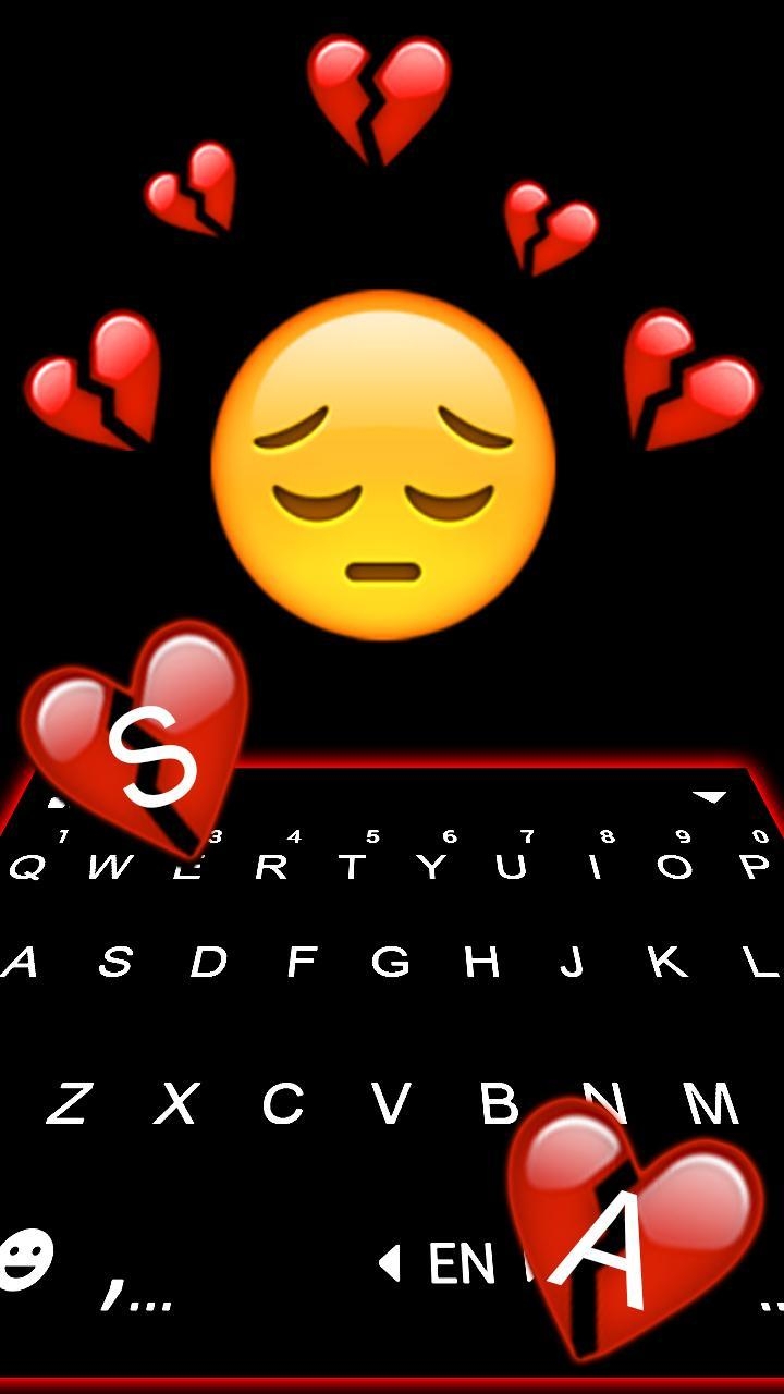 720x1280 Broken Heart Emoji for Android, Phone