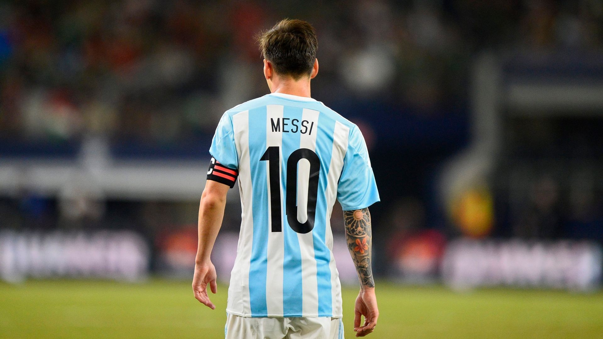 1920x1080 Desktop wallpaper lionel messi, 10 number, jersey, HD image, picture, background, ea0e71, Desktop