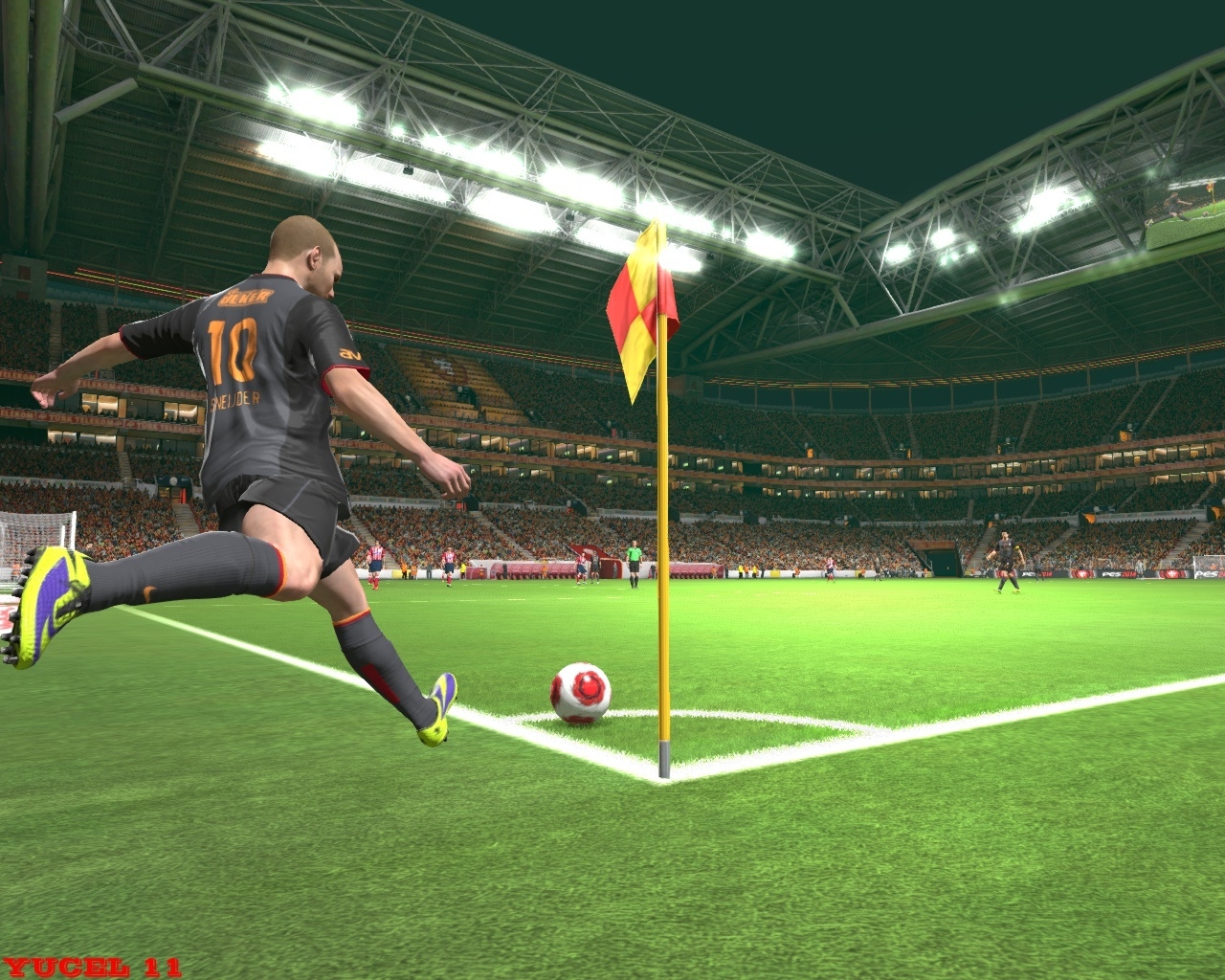 1280x1030 Galatasaray Turk Telekom Arena by Yucel11 Evolution Soccer 2014, Desktop