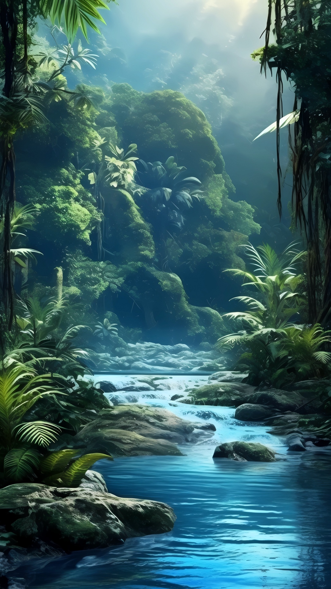 1080x1920 Rainforest Wallpaper for IPhone 6S /7 /8 [Retina HD], Phone