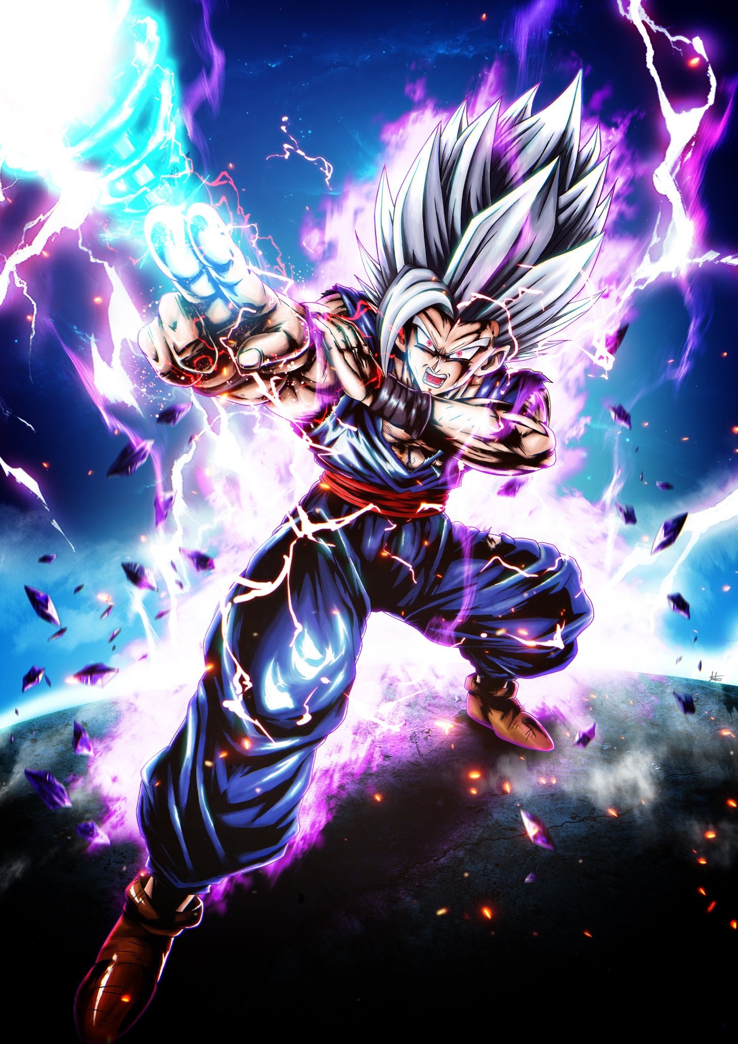 1450x2050 BeastGohan, Phone