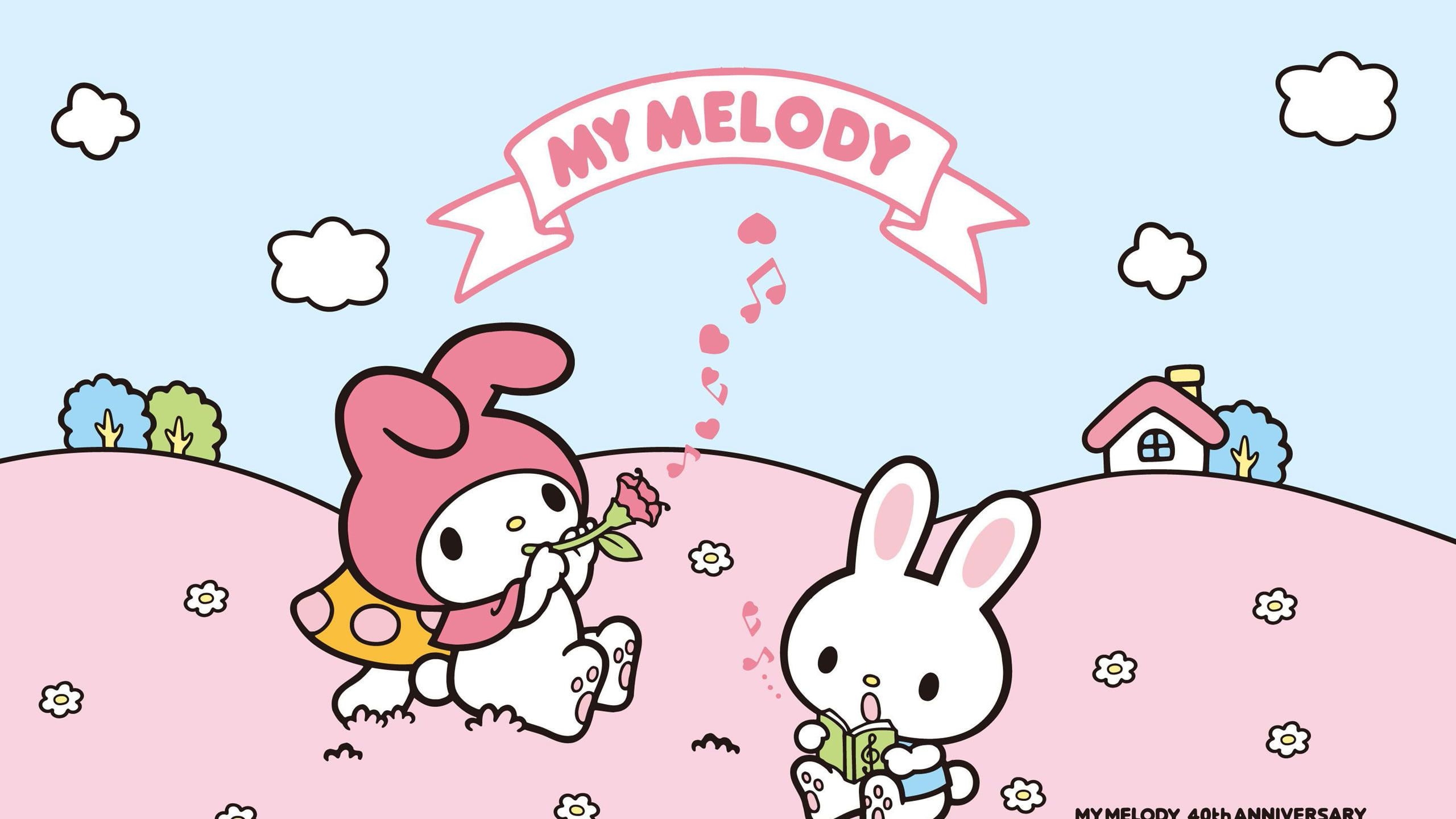 2560x1440 My melody kuromi wallpaper. Sanrio wallpaper, My melody wallpaper, Kawaii wallpaper, Desktop