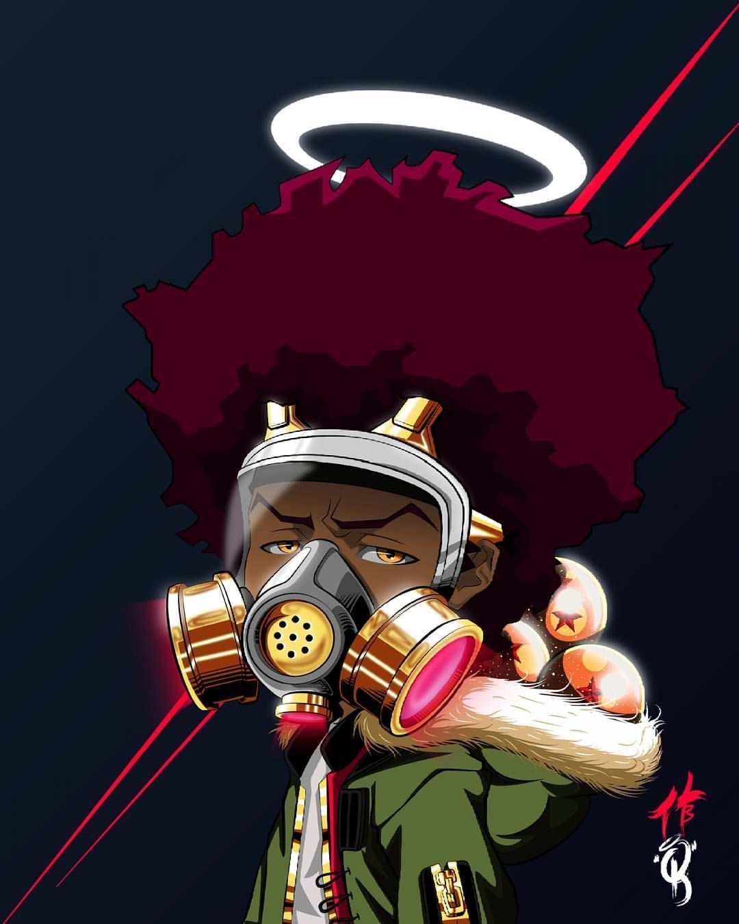 1080x1350 Boondocks Cartoon iPhone Wallpaper Free Boondocks Cartoon iPhone Background, Phone