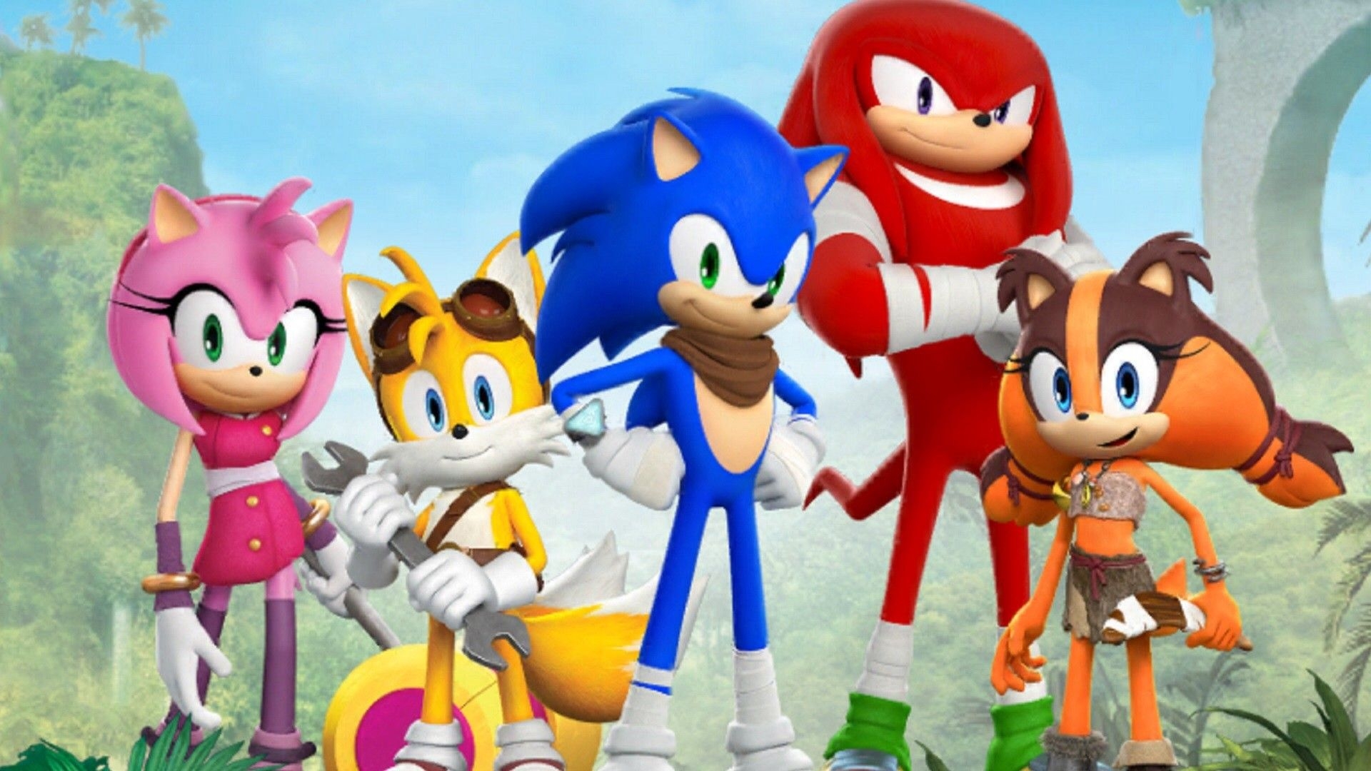 1920x1080 Sonic Characters Wallpaper, Desktop