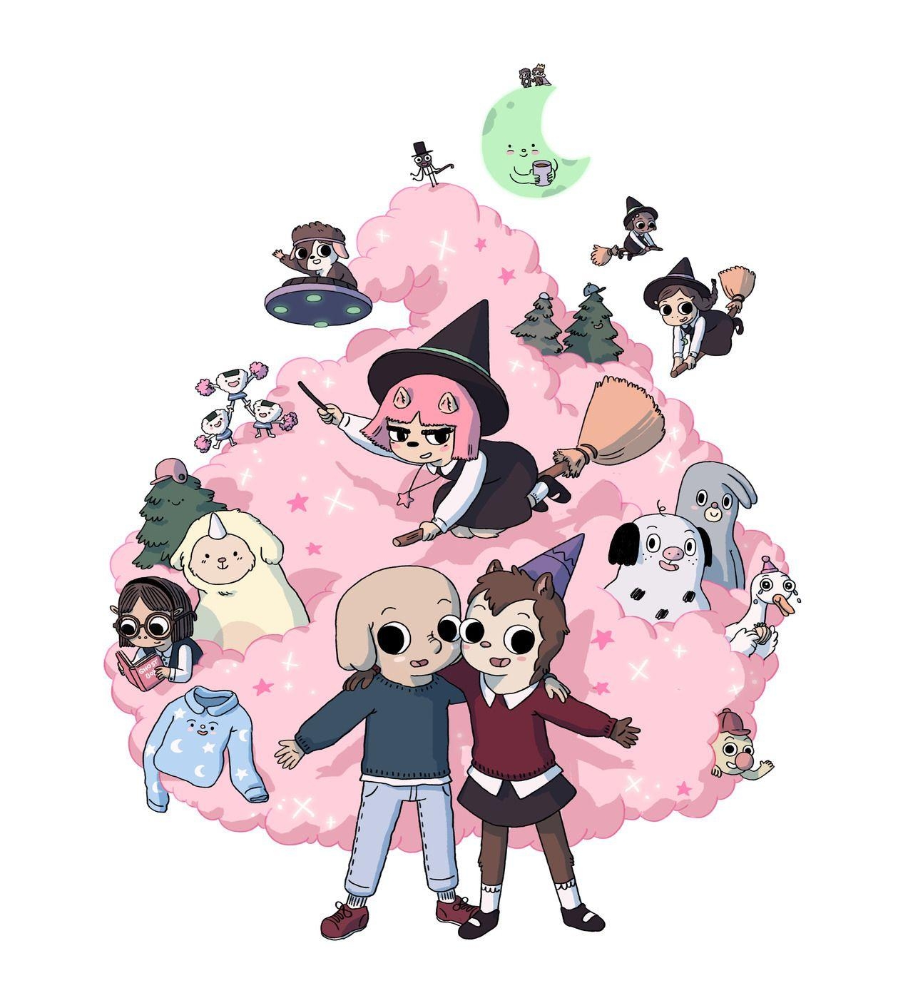 1280x1400 Summer Camp Island. Nerds of a feather. Summer camp island, Phone