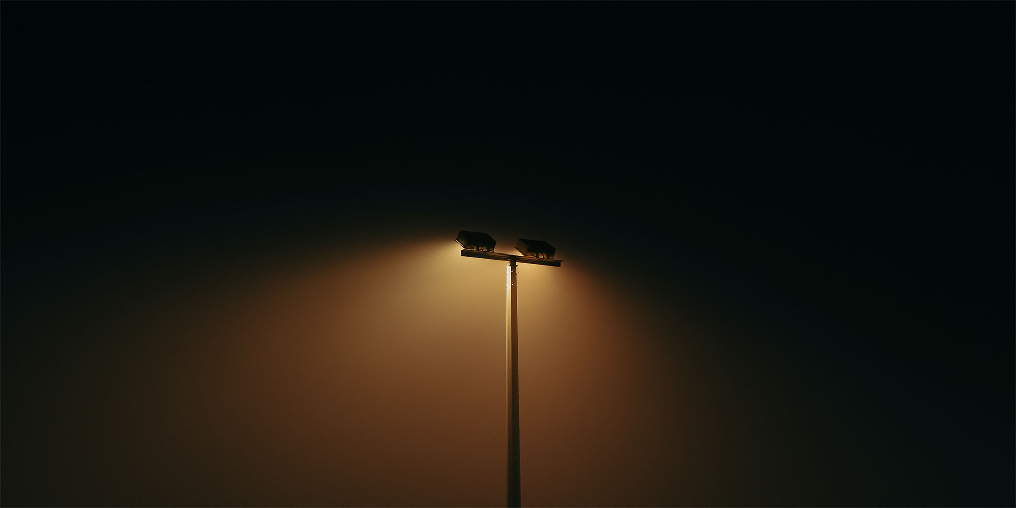 2000x1000 STREET LAMP, Dual Screen