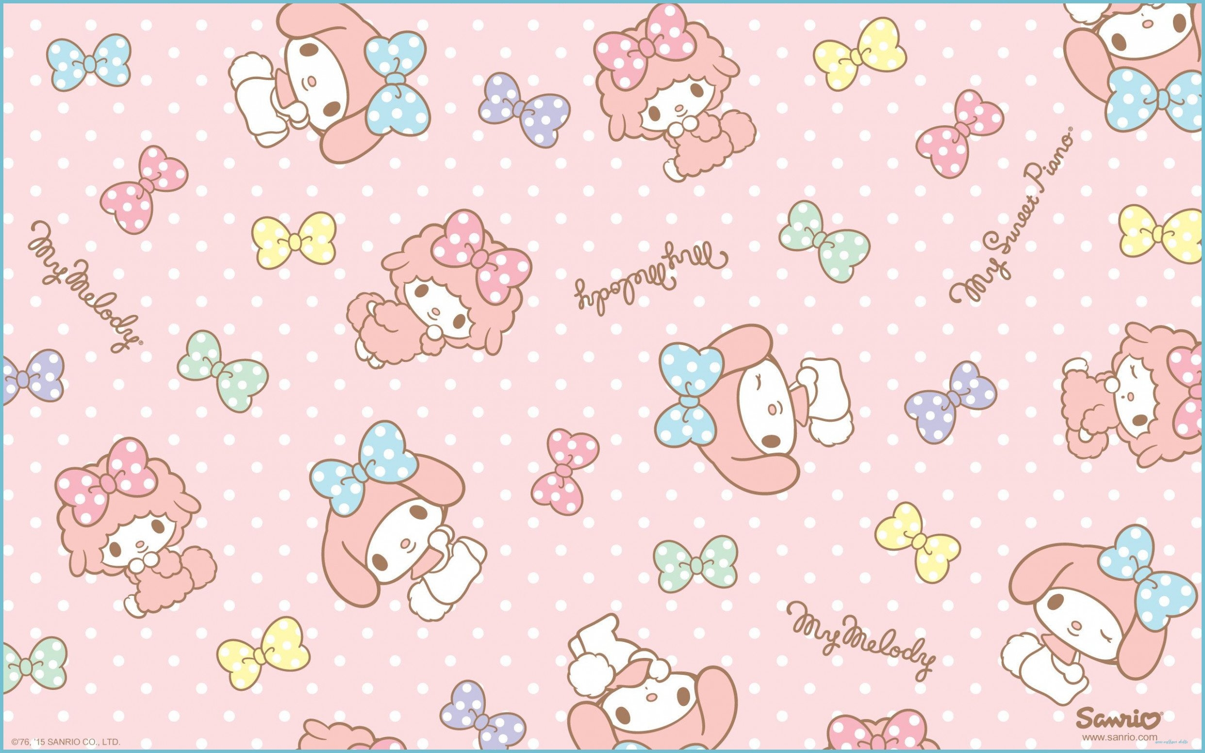 2490x1560 My Melody Sanrio Wallpaper Free My Melody Sanrio Wallpaper Desktop, Desktop