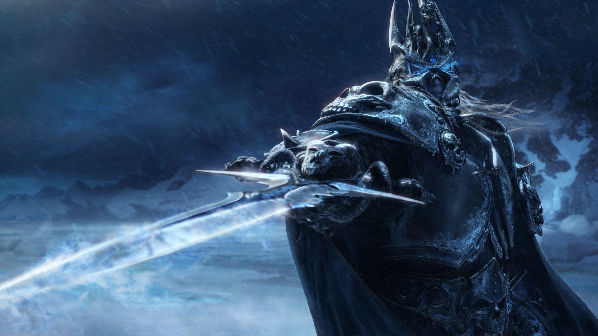 1920x1080 Wow Lich King Blue Dragon Wallpaper, Desktop