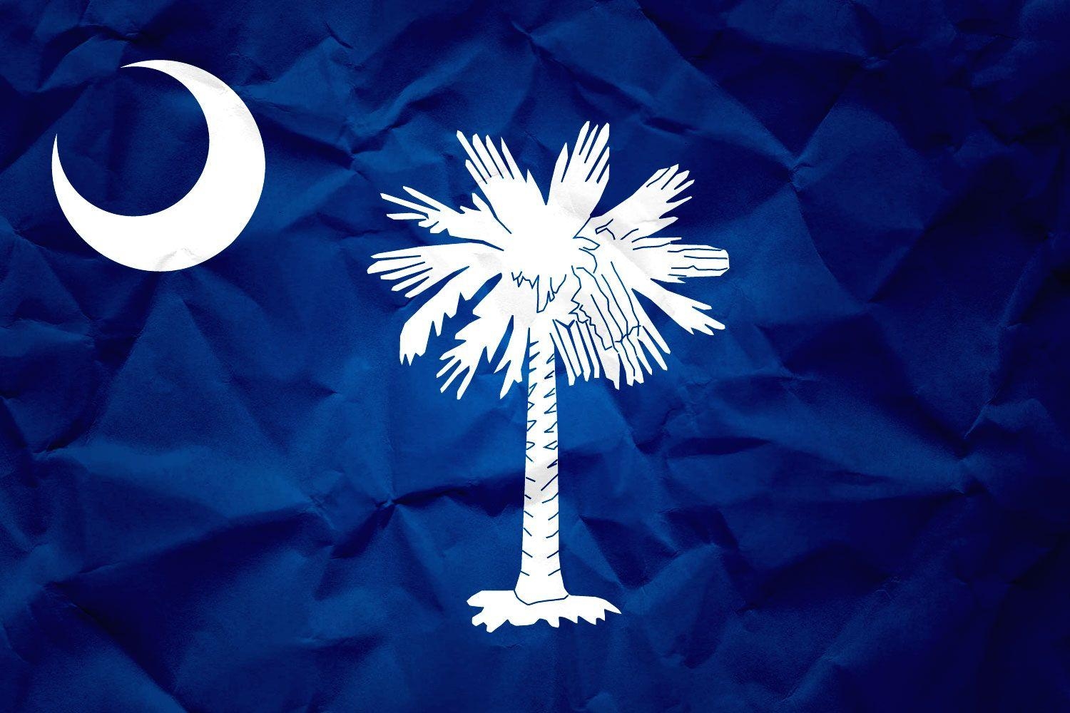 1500x1000 Flag of South Carolina with Paper Texture it for free, Desktop