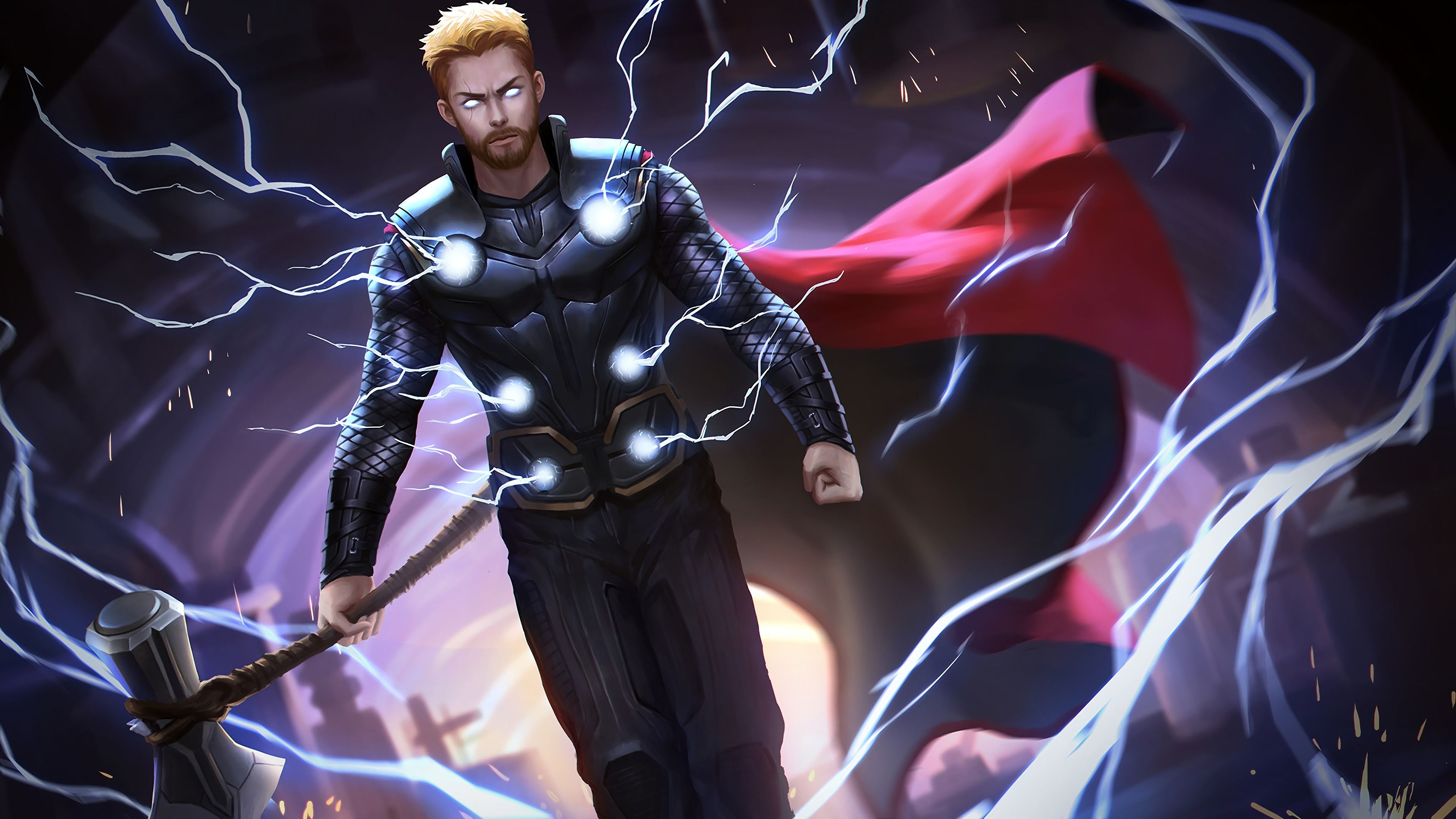 3840x2160 Thor Stormbreaker Avengers: Infinity War 4K, Desktop