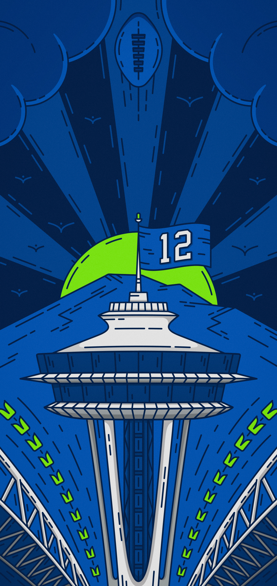 1160x2440 Seahawks Mobile Wallpaper. Seattle, Phone