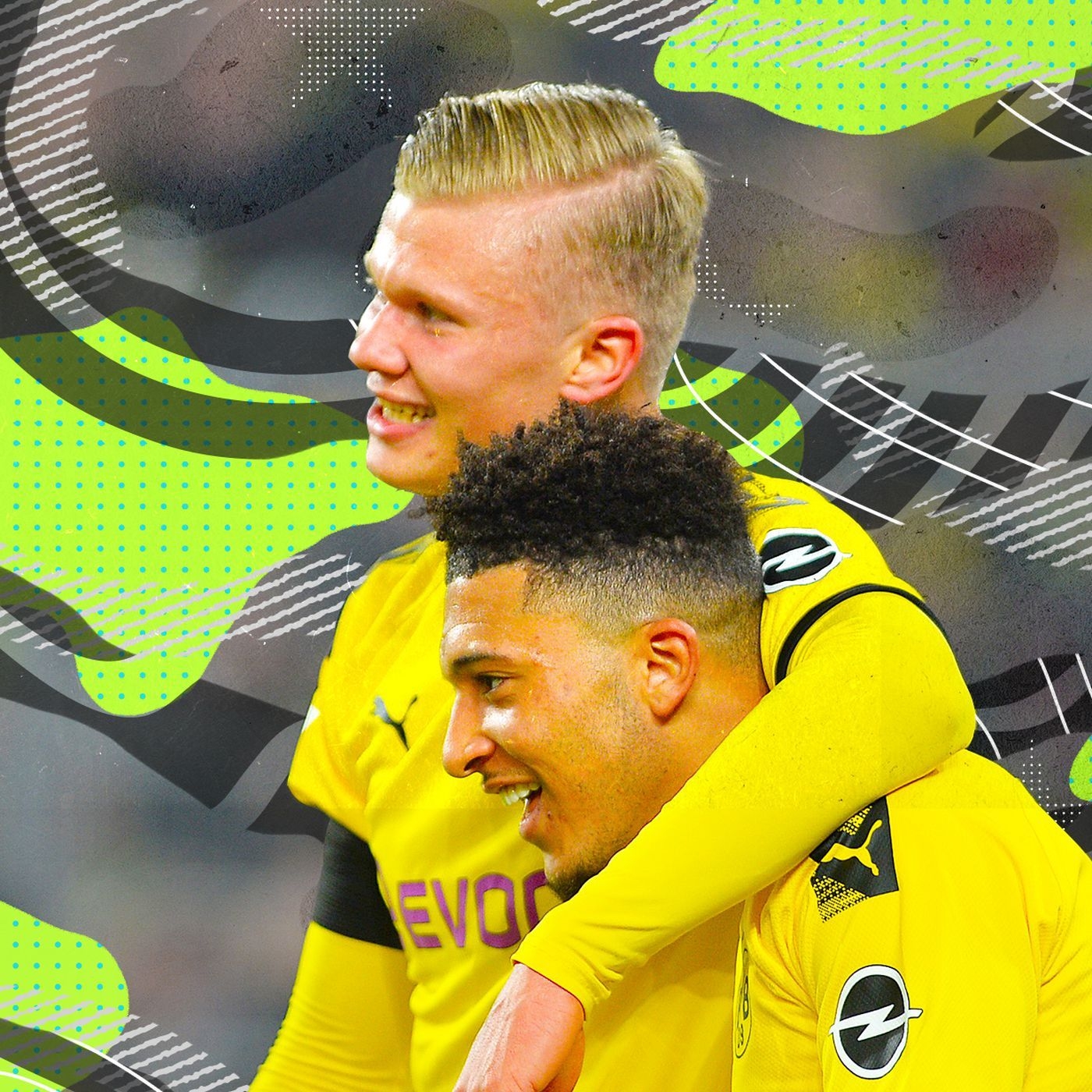 1400x1400 Erling Haaland Bvb Wallpaper, Phone