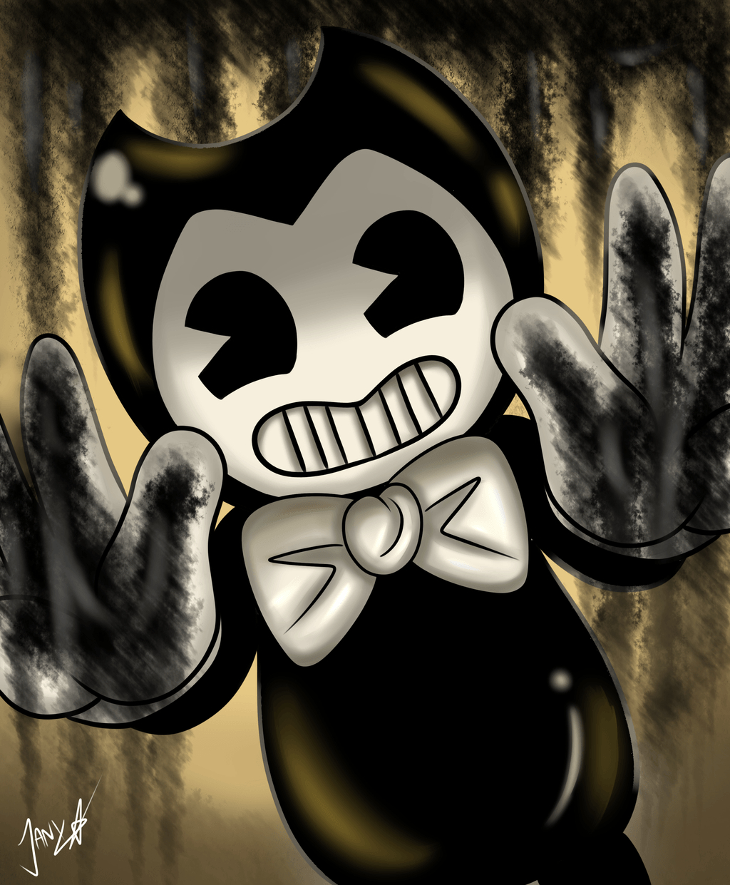 1030x1250 Bendy And The Ink Machine By Jany Chan17, Phone