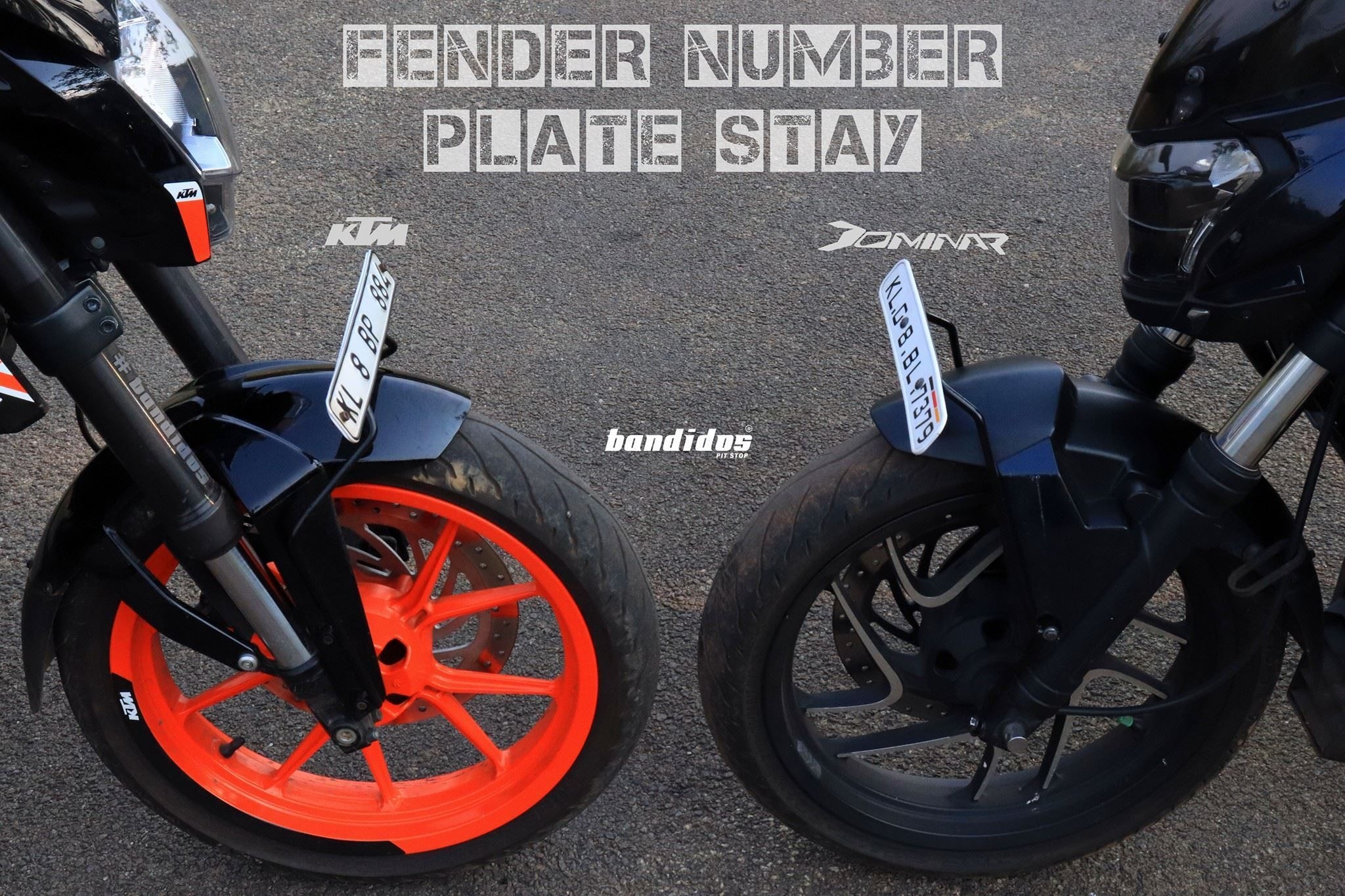 2050x1370 Presenting fender number plate stay for KTM and Bajaj Dominar, Desktop