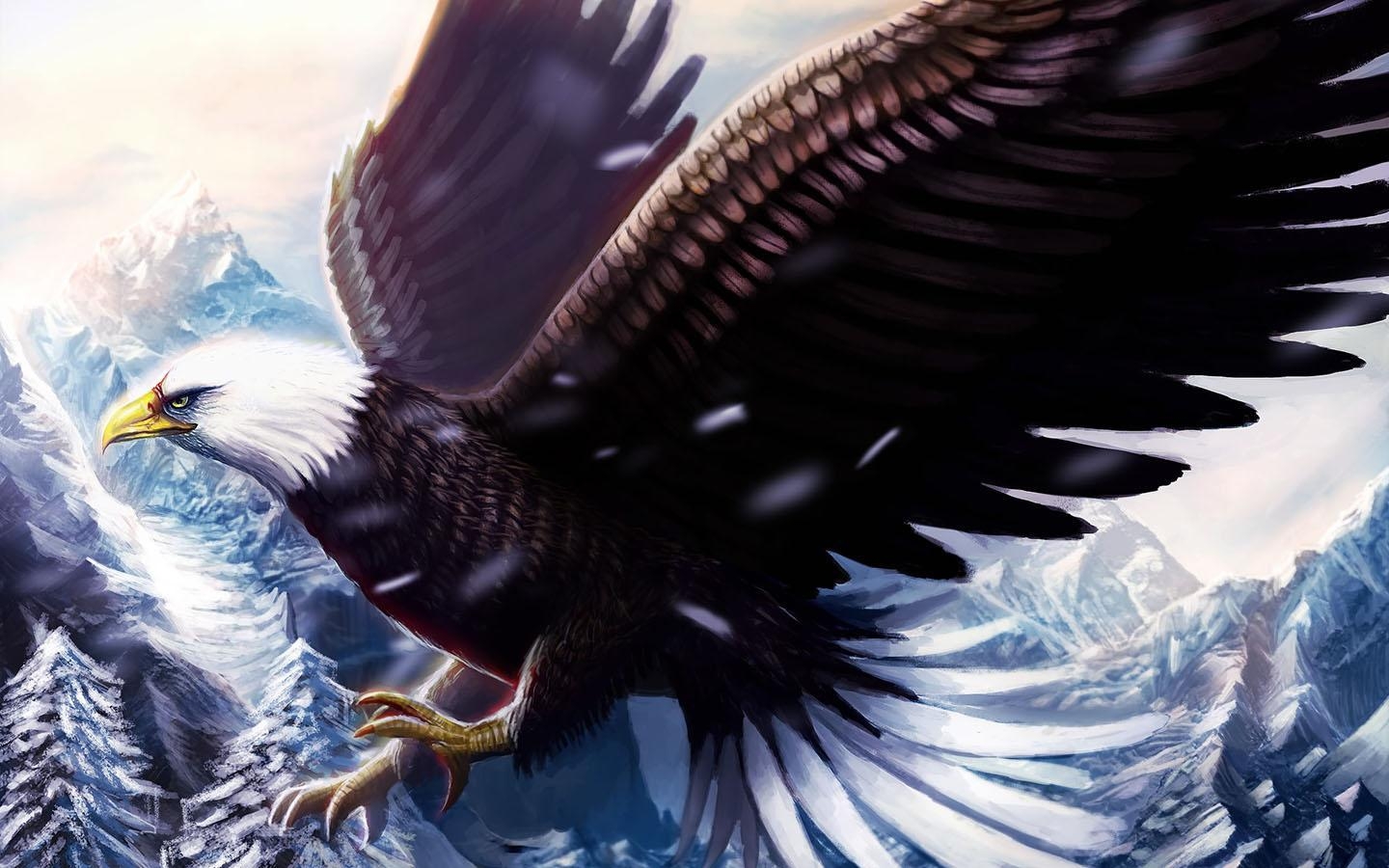 1440x900 Bald Eagle Wallpaper Animal Spot, Desktop