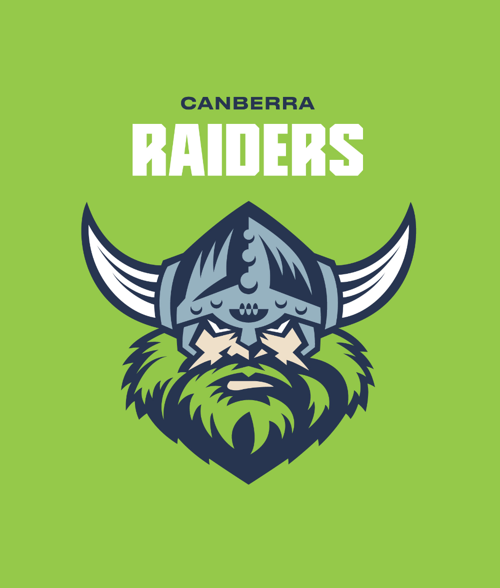 1000x1180 Brand New: New Logo and Identity for Canberra Raiders, Phone