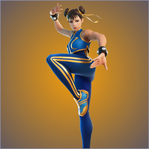 520x520 Chun Li Fortnite Wallpaper, Phone