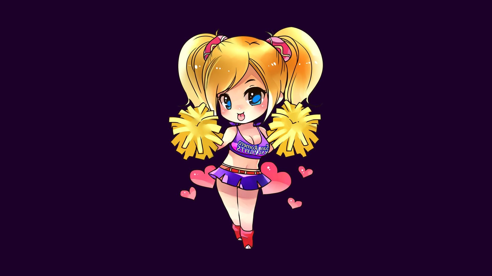 1920x1080 Lollipop Chainsaw, Juliet Starling, Chibi Wallpaper HD / Desktop, Desktop