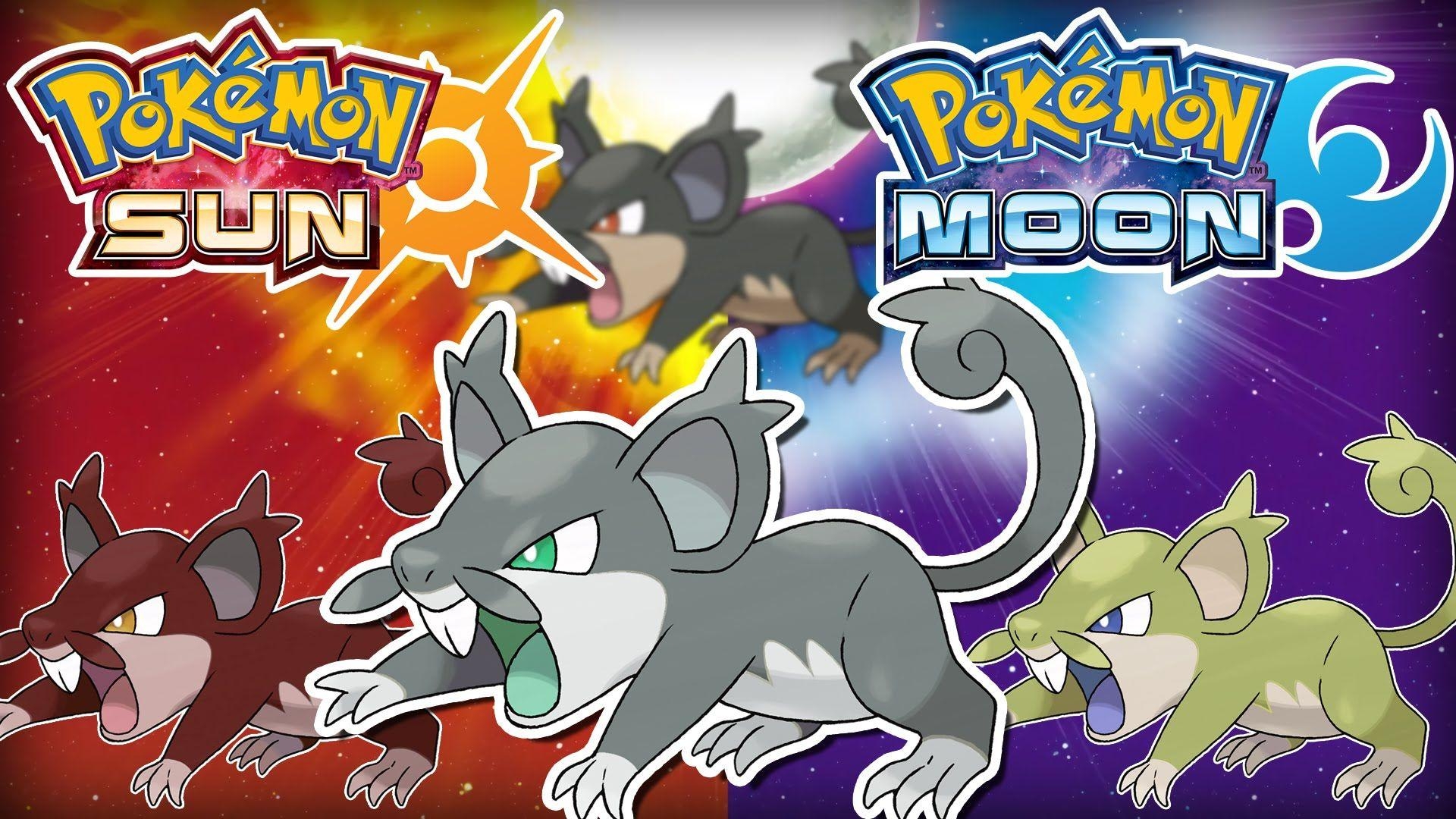 1920x1080 Pokemon Sun and Moon: Shiny Speculation Alolan Rattata, Desktop