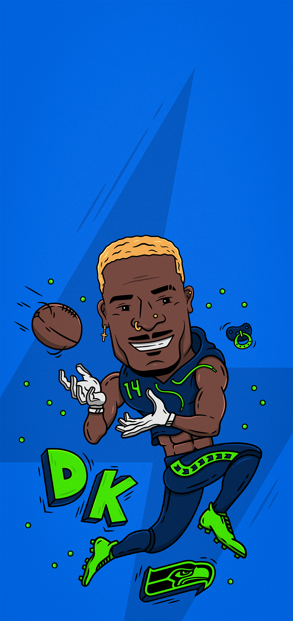 1160x2440 Seahawks Mobile Wallpaper, Phone