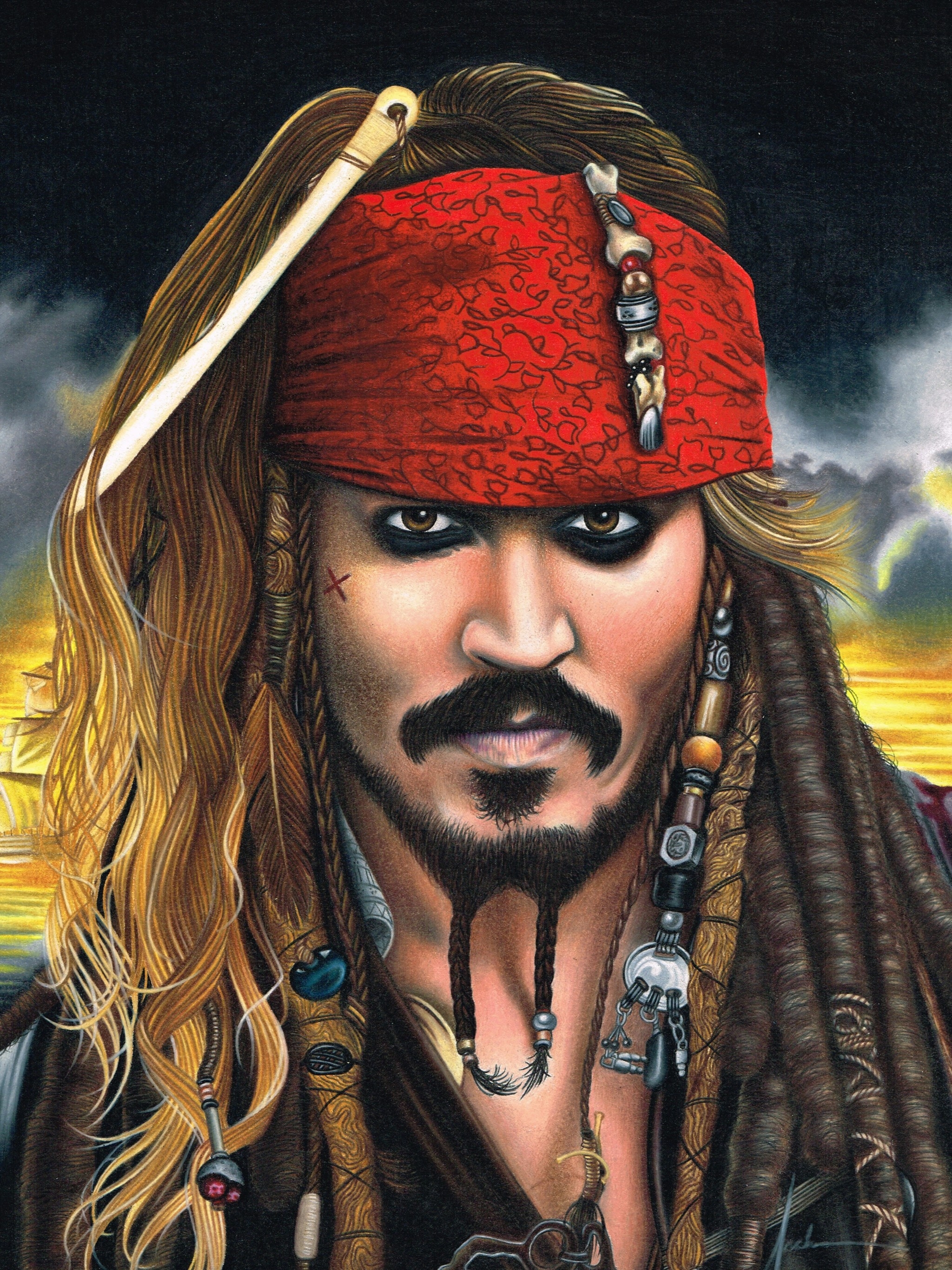 2050x2740 Download Jack Sparrow Father, Jack Sparrow Genius Wallpaper, Phone