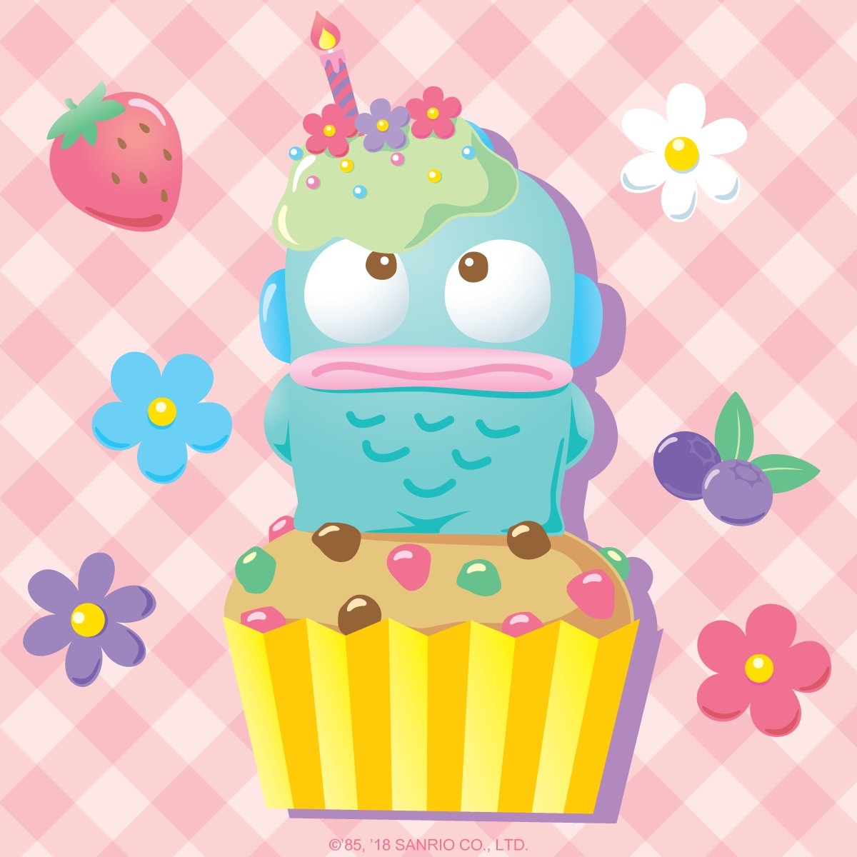 1200x1200 Sanrio - #HappyBirthday to you, happy birthday to you, happy birthday dear #Hangyodon, happy birthday to you!, Phone