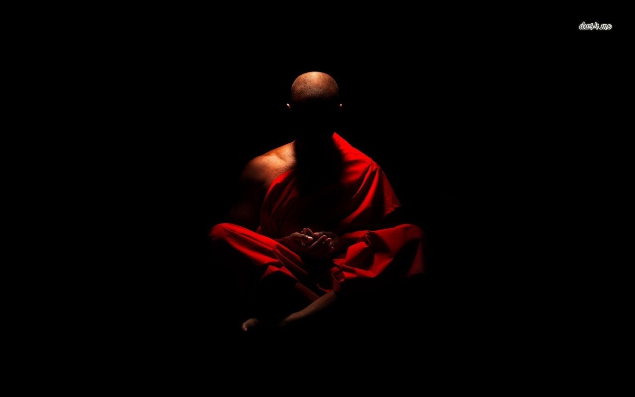 1280x800 14507 Monk Meditating 1280×800 Photography Wallpaper, Desktop