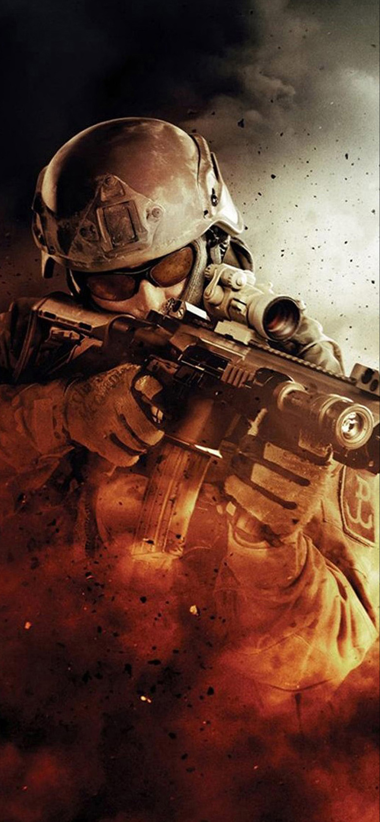 1250x2690 Soldier Mobile Wallpaper, HD Soldier Background, Free Image Download, Phone