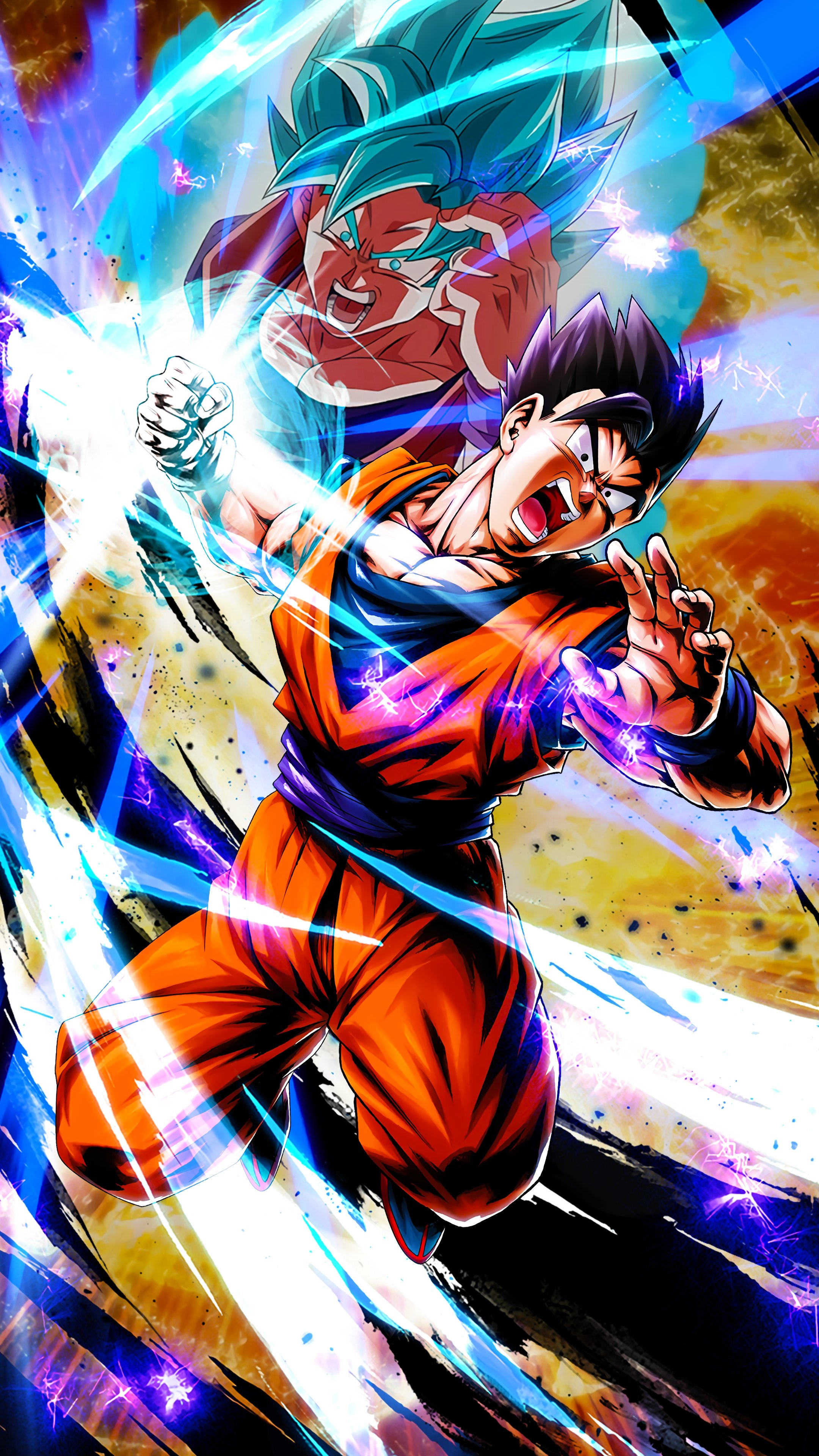 2160x3840 John #DragonBallSuper Ultimate Gohan (Post Transformation) Character Art + 4K PC Wallpaper + 4K Phone Wallpaper! #DBLegends #DragonBallLegends, Phone