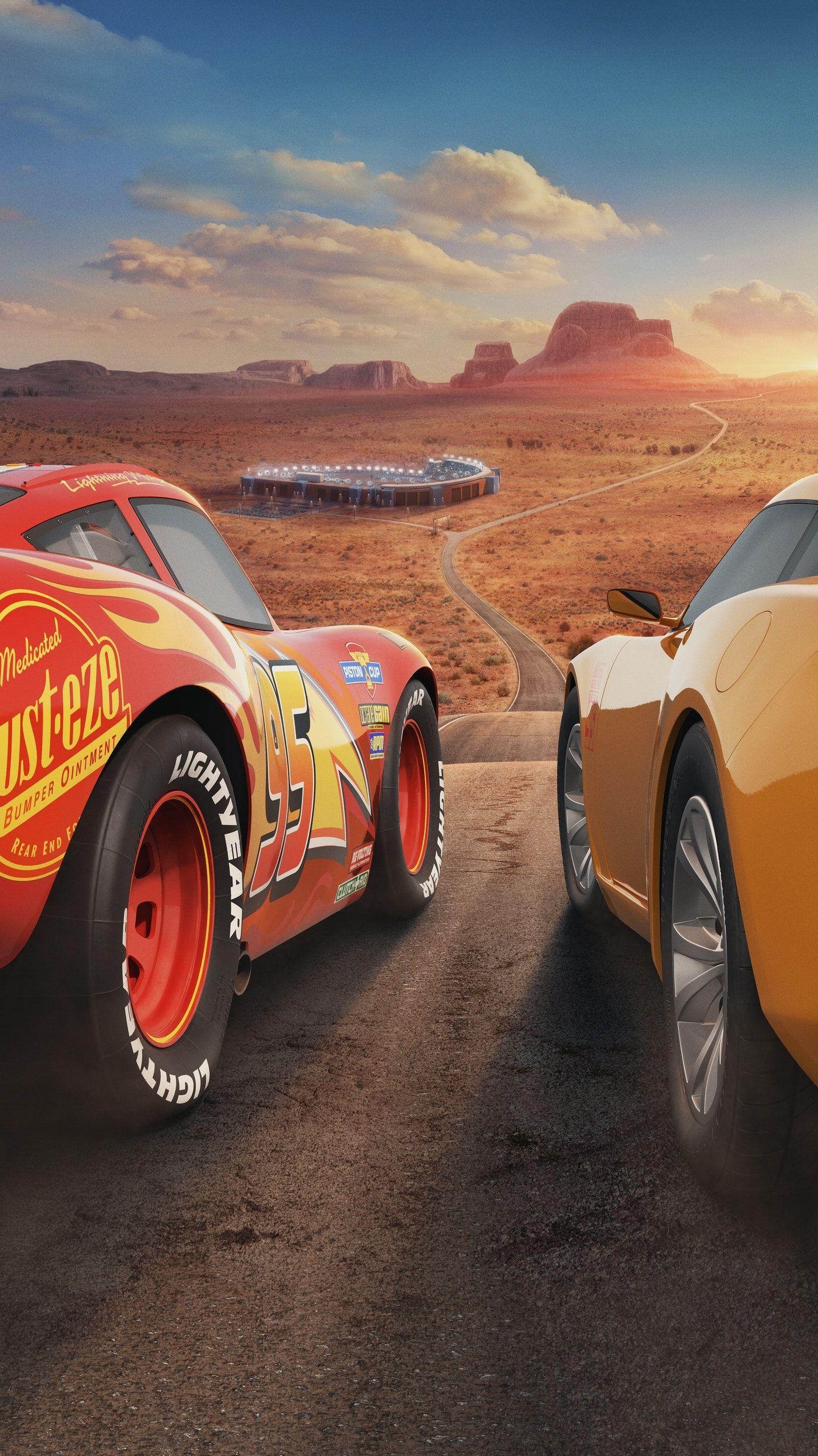 1540x2740 Cars 3 (2017) Phone Wallpaper. Moviemania. Disney cars wallpaper, Phone