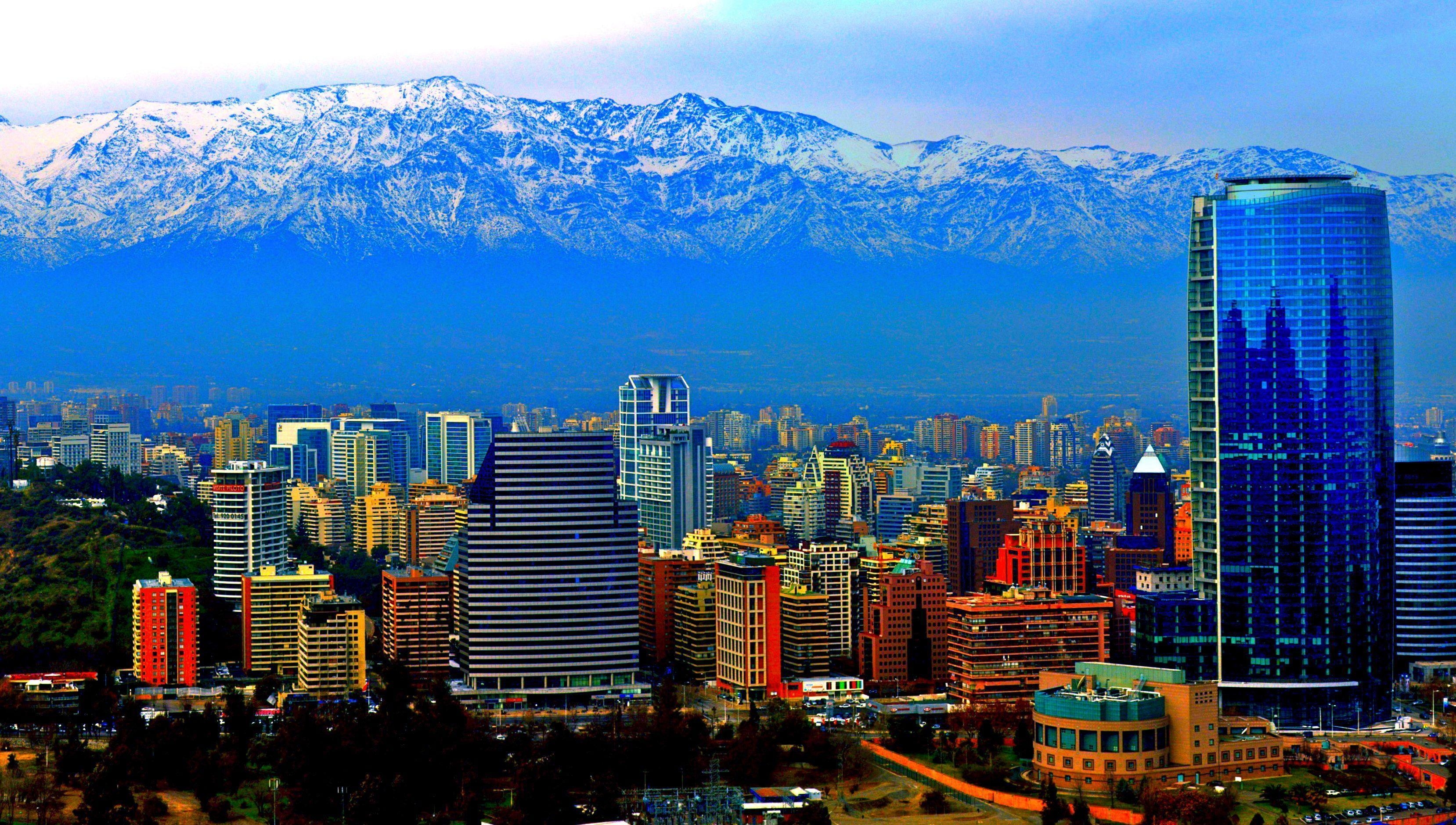 3320x1880 Panorama of the city of Santiago, Chile Desktop wallpaper 1920x1080, Desktop