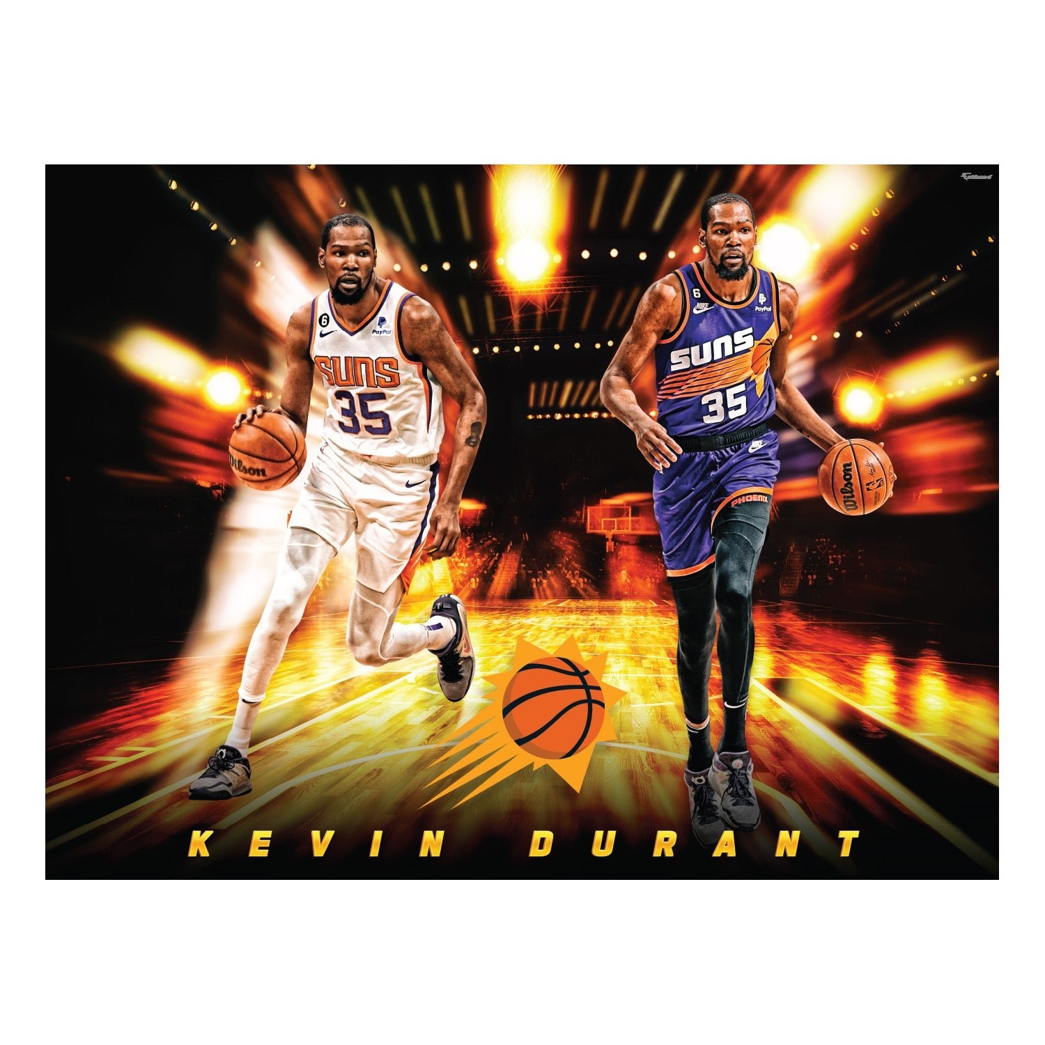 1500x1500 Phoenix Suns: Kevin Durant 2023 Icon Poster Licensed NBA, Phone