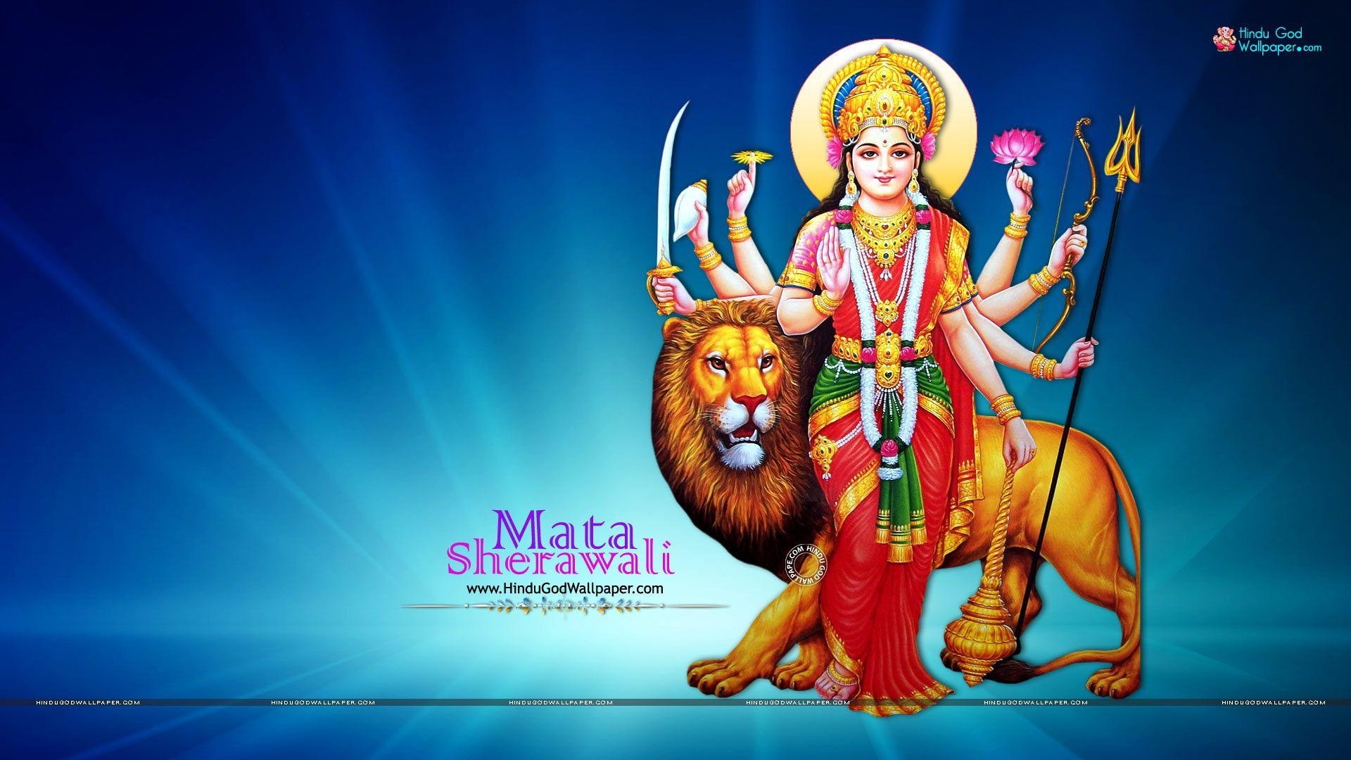 1920x1080 Sherawali Mata Durga Wallpaper HD Full Size Download. Durga image, Wallpaper free download, Navratri image, Desktop