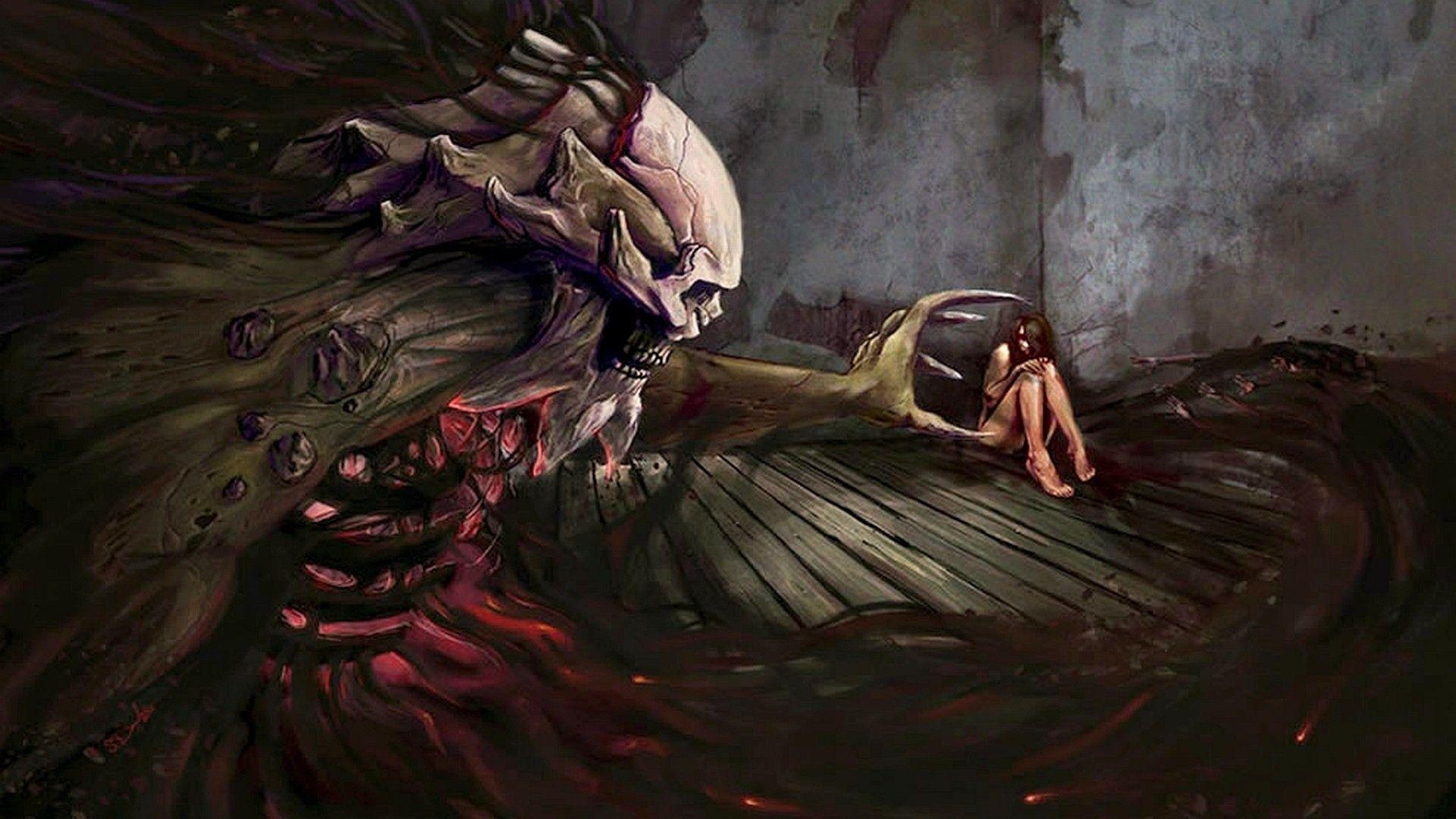 1920x1080 Wallpaper Anime Scary, Desktop