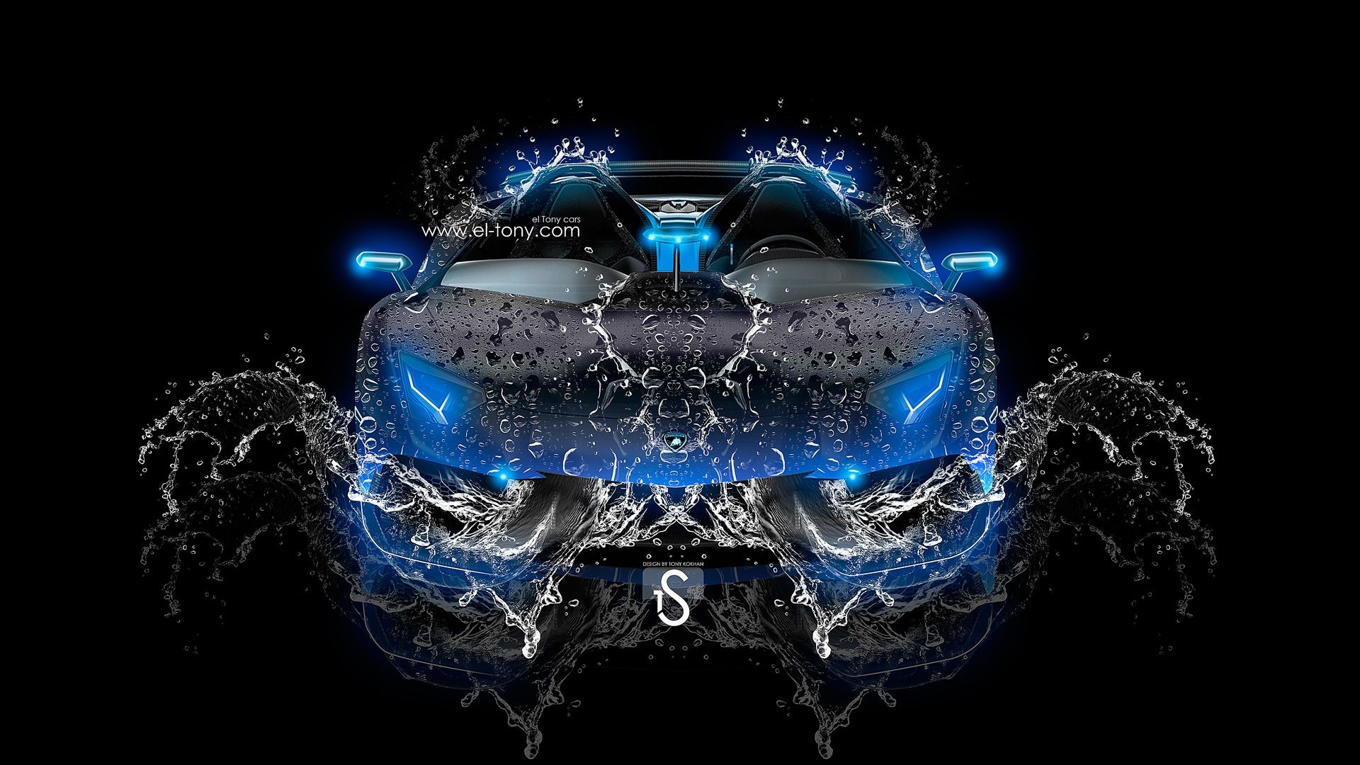 1920x1080 Lamborghini Aventador J Water Car 2013 El Tony, Desktop