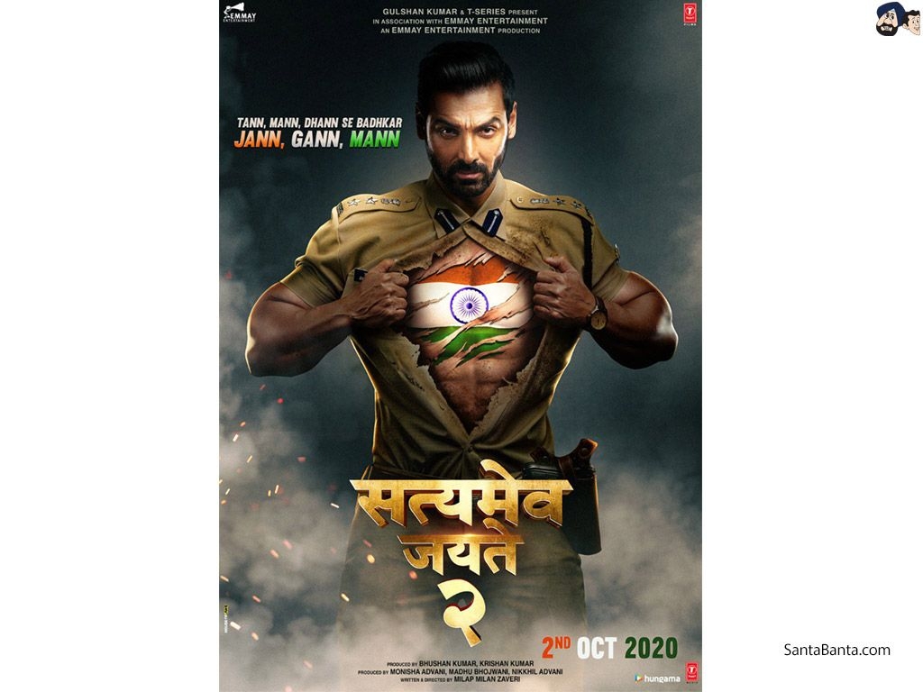 1030x770 John Abraham looking patriotic in the first look poster of Bollywood action film, Satyameva Jayate 2, Desktop