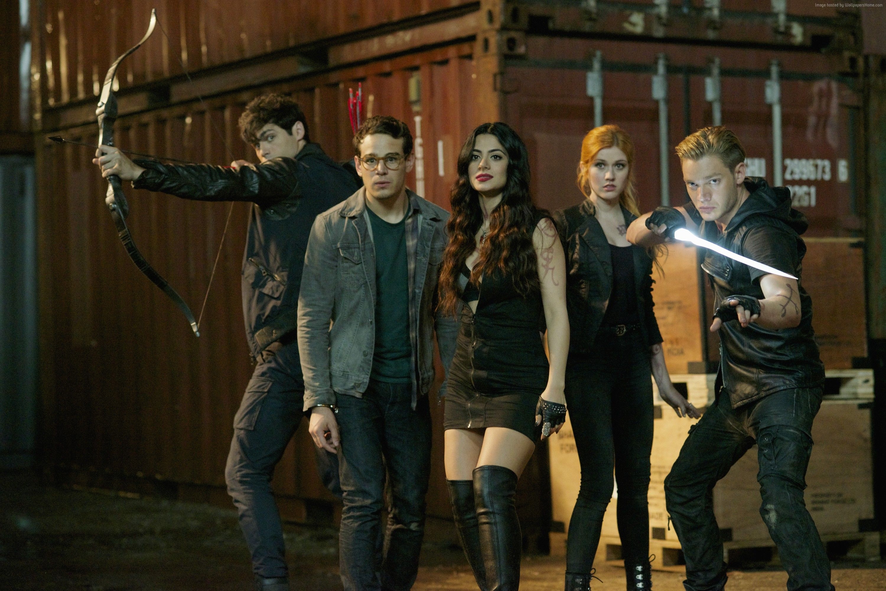 3000x2010 Wallpaper Shadowhunters, Katherine McNamara, Dominic Sherwood, Best, Desktop