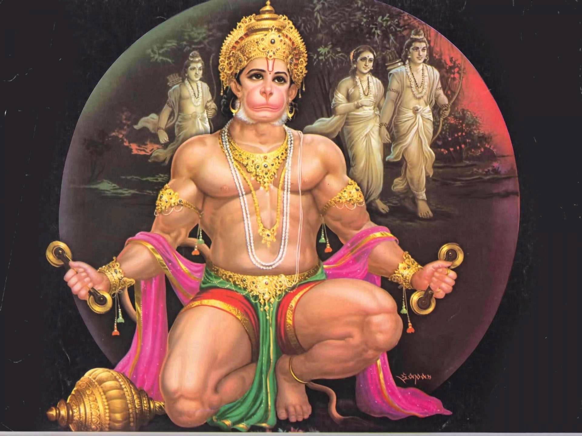 1920x1440 God Shree Ram Sita Laxman Hanuman. Hindu Gods and Goddesses, Desktop