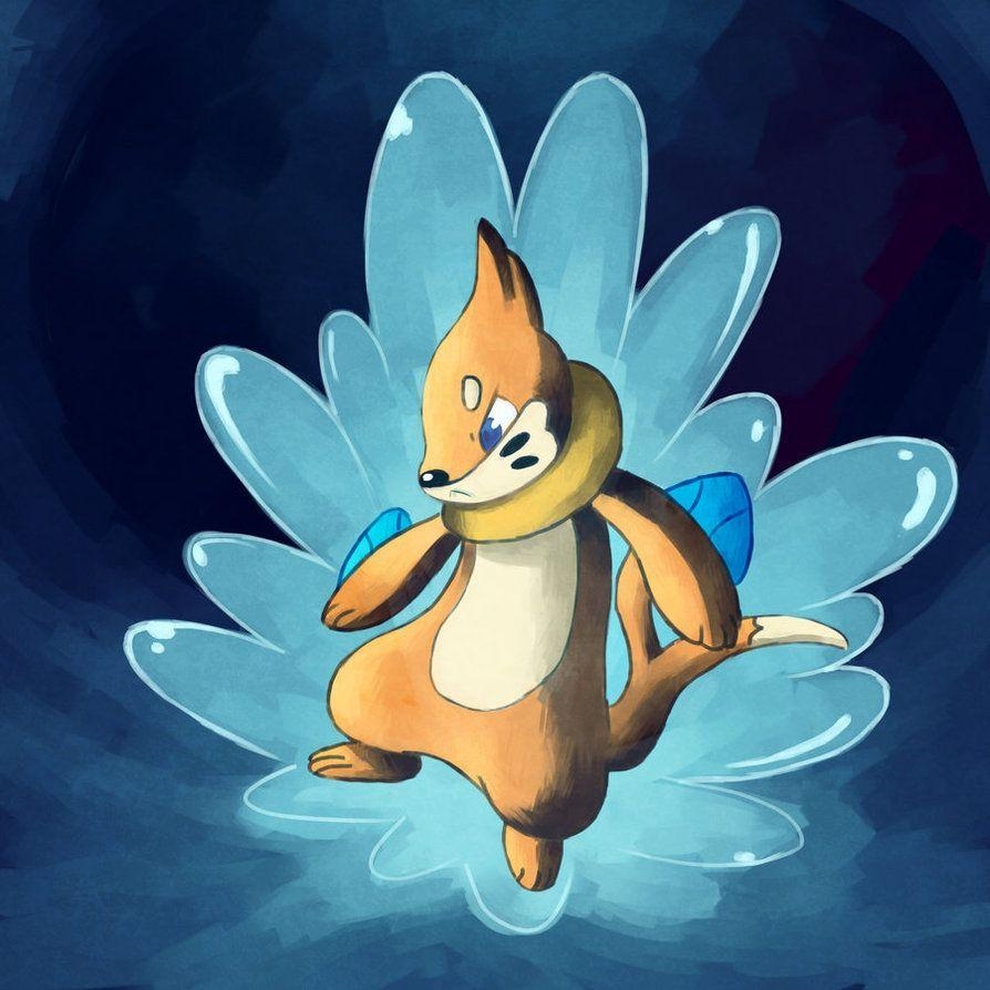 900x900 Buizel used Aqua Jet, Phone