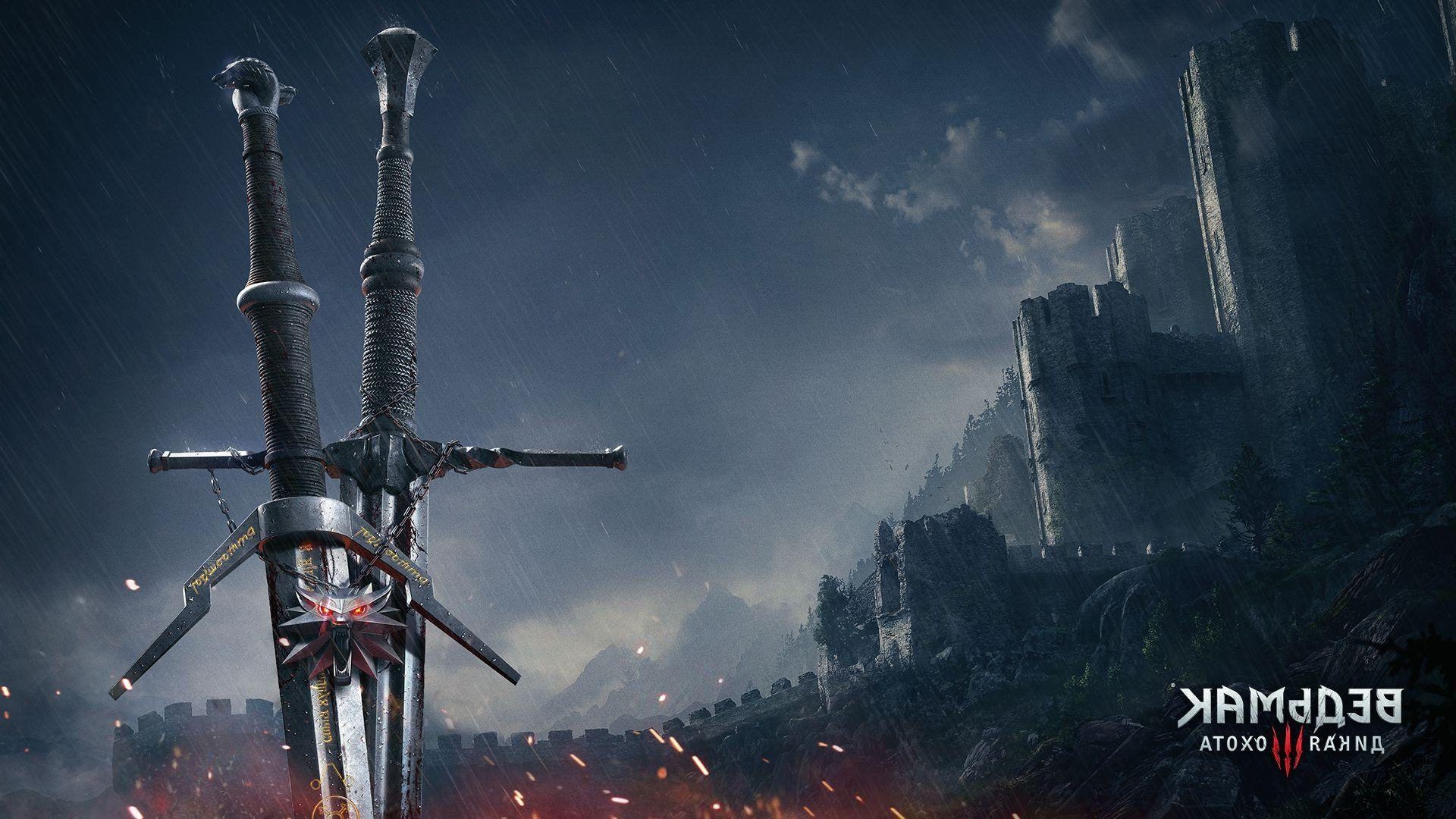 1920x1080 The Witcher 3 Sword, HD Games, 4k Wallpaper, Image, Background, Desktop