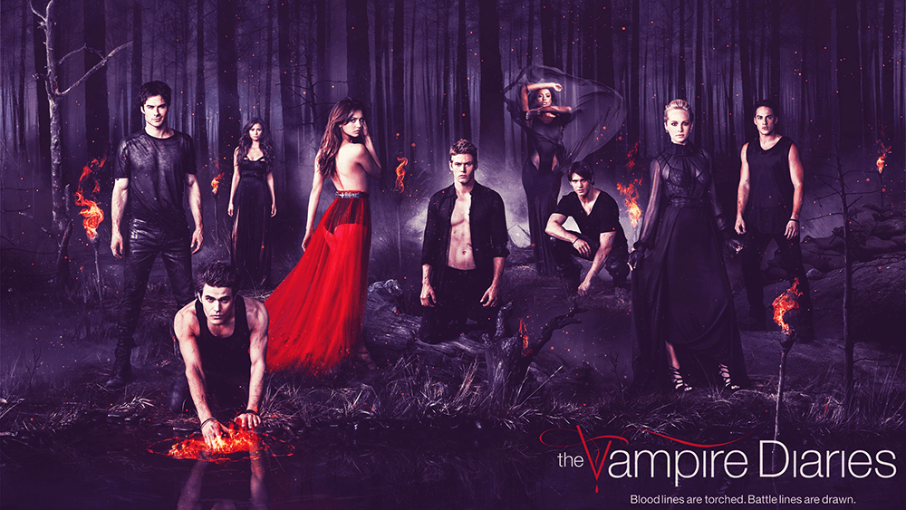 1000x570 The Vampire Diaries S5 Wallpaper, Desktop