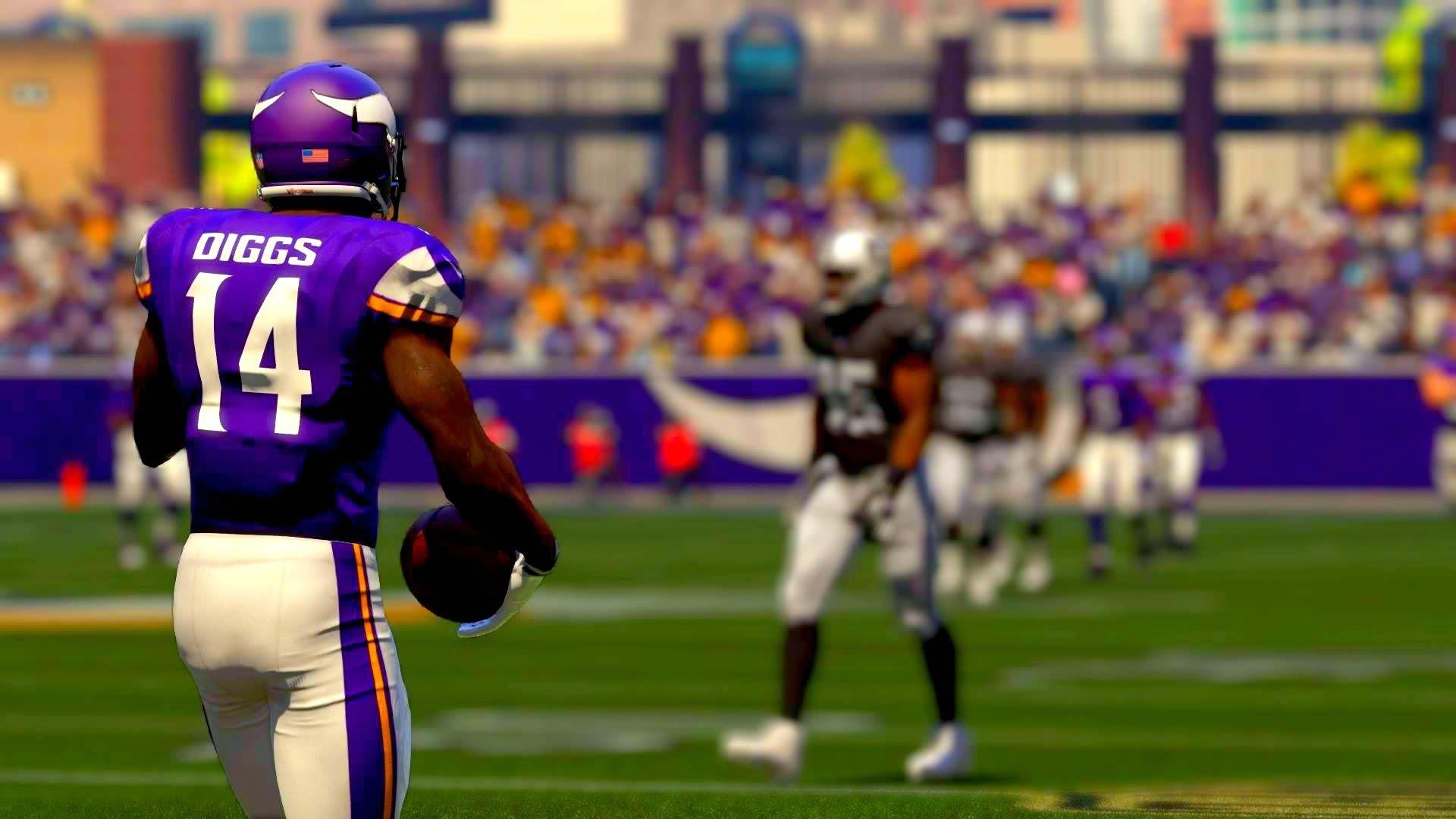 1920x1080 ENDLESS TURNOVERS! Stefon Diggs takes on the Raiders! Madden 16, Desktop