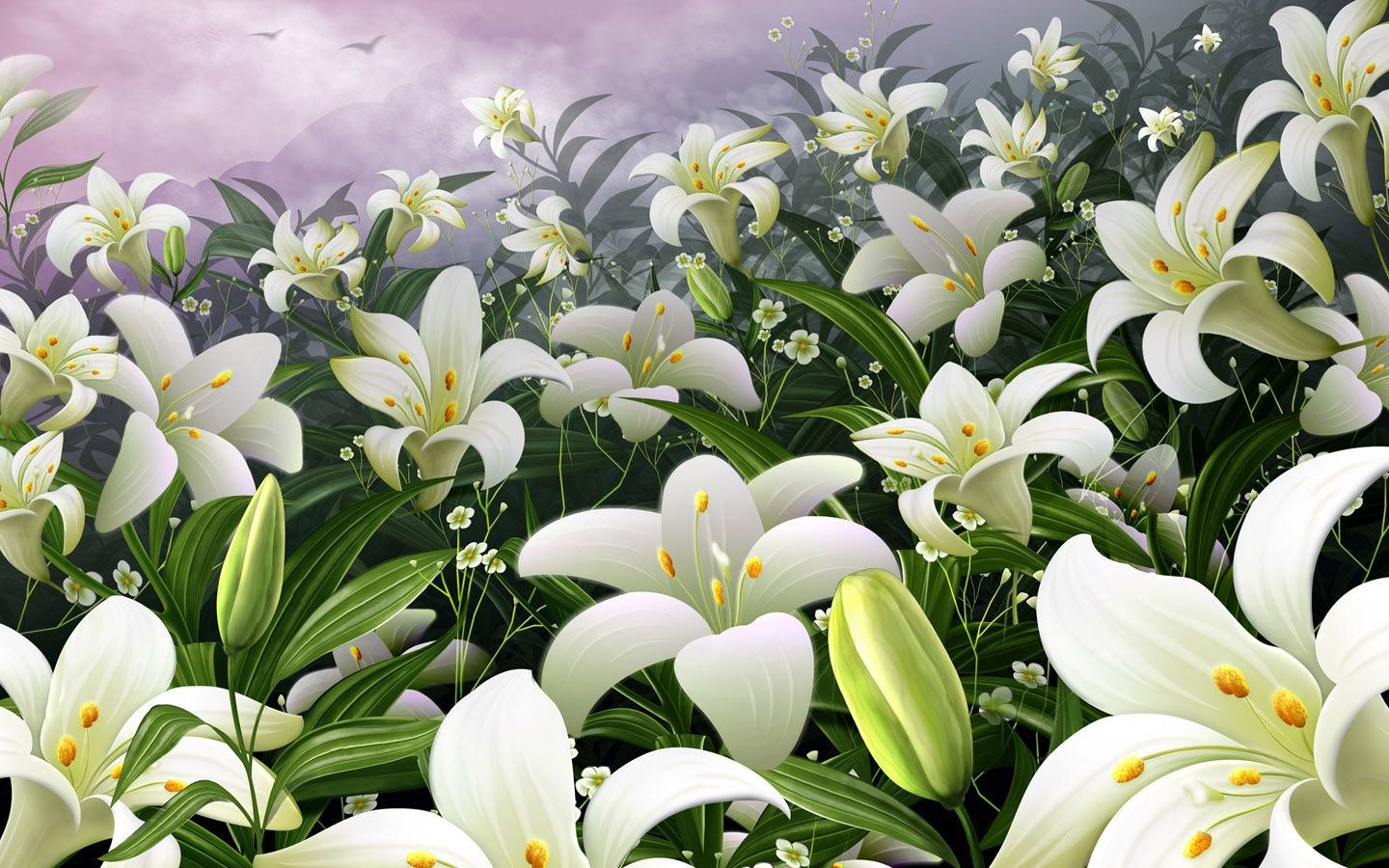 1440x900 Free download lilies flowers wallpaper white lilies flowers wallpaper white lilies [] for your Desktop, Mobile & Tablet. Explore Lily Flower Wallpaper. Calla Lily Wallpaper Border, Flowers Lilies Purple, Desktop