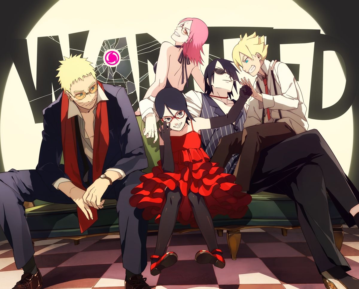 1200x970 Cigarette Dress Elbow Gloves Glasses Gloves Group Haruno Uchiha Dan Boruto Uzumaki HD Wallpaper, Desktop