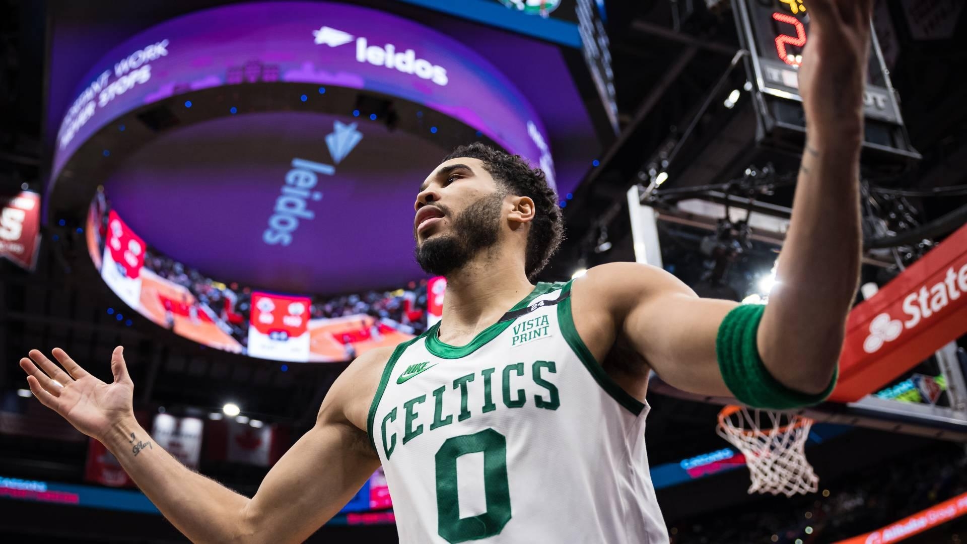 1920x1080 NBA All Star Moment Of The Night: Celtics' Jayson Tatum Emerges From Slump With 51 Point Outburst, Desktop