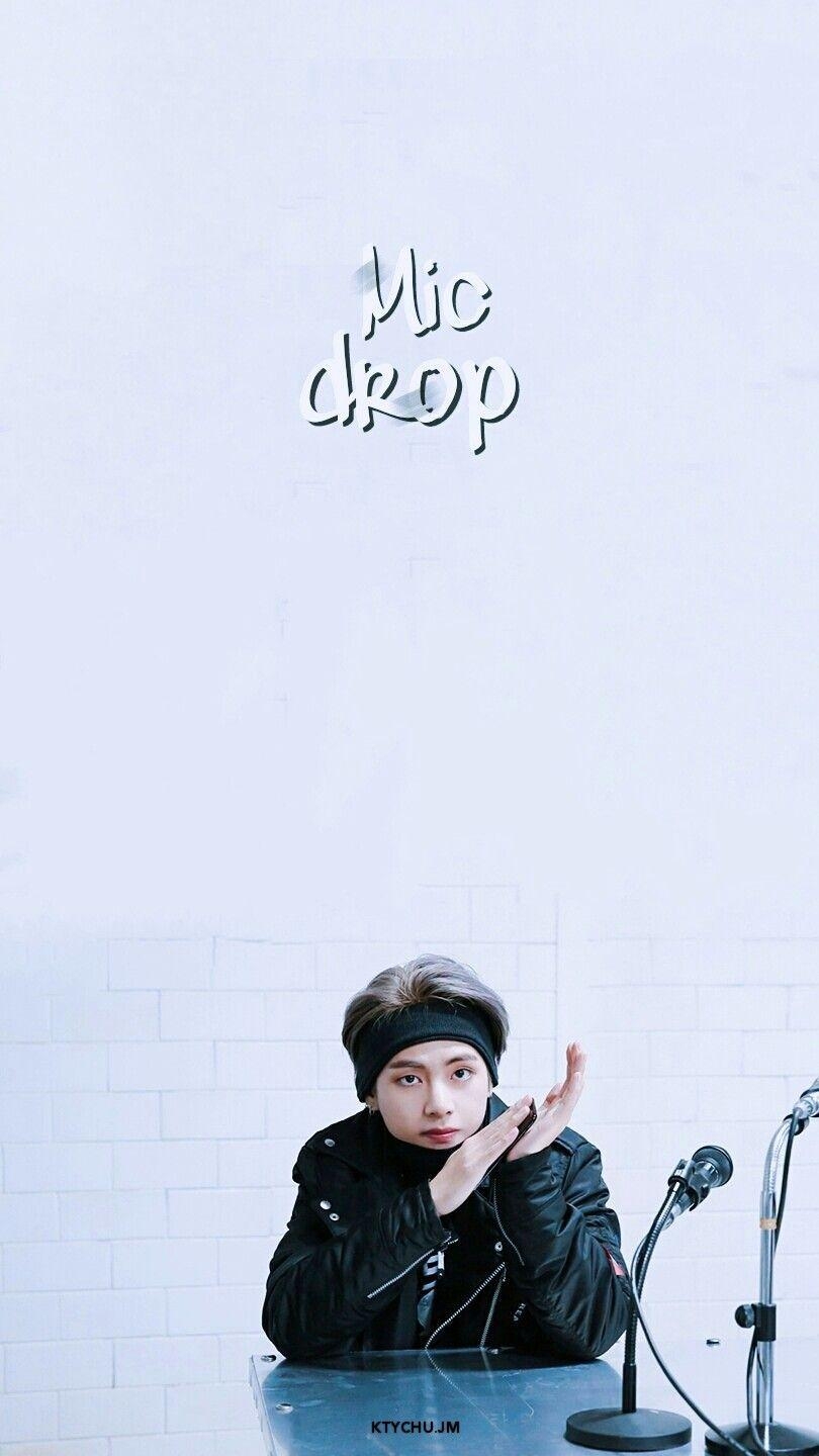 810x1440 4K wallpaper: Wallpaper V Bts Mic Drop, Phone